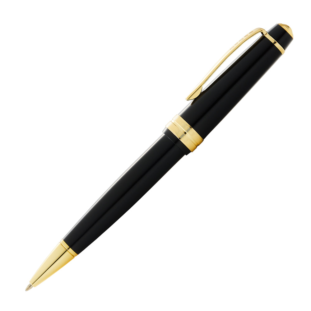 Cross Bailey Light™ Polished Black Resin and Gold Tone Ballpoint Pen AT0742-9