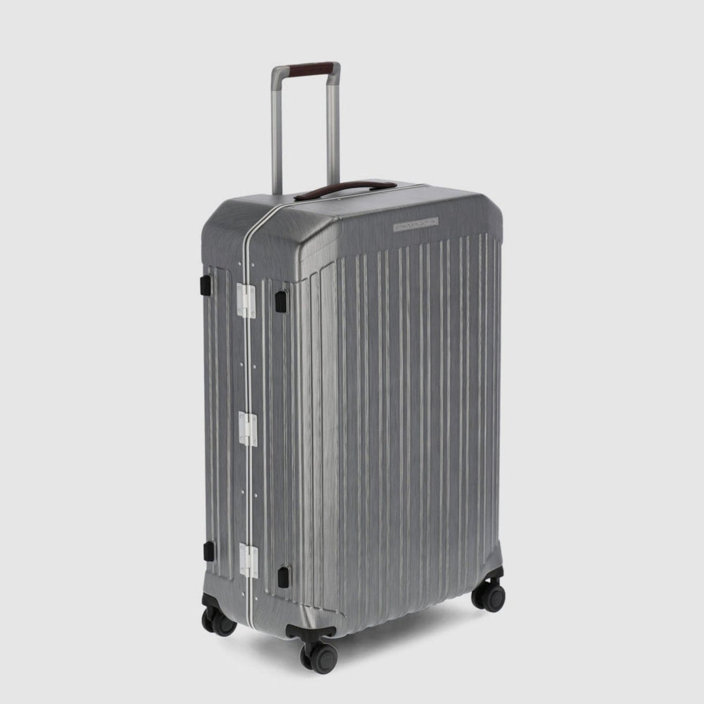 Piquadro Pqlm-Frame 75Cm Hardcase Large Check-In Luggage Trolley Black / Light Brown - Bv4428Pqlm/Ncu