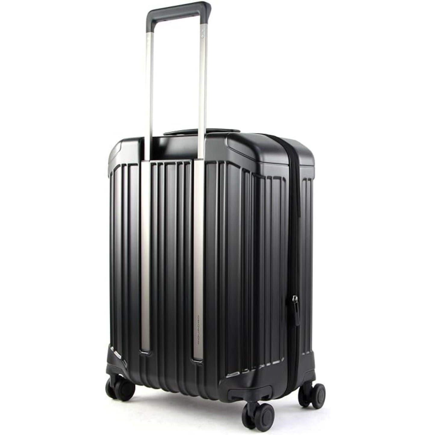 Piquadro Pq-Light Cabin Size Expandable Hardside Spinner Matt Black