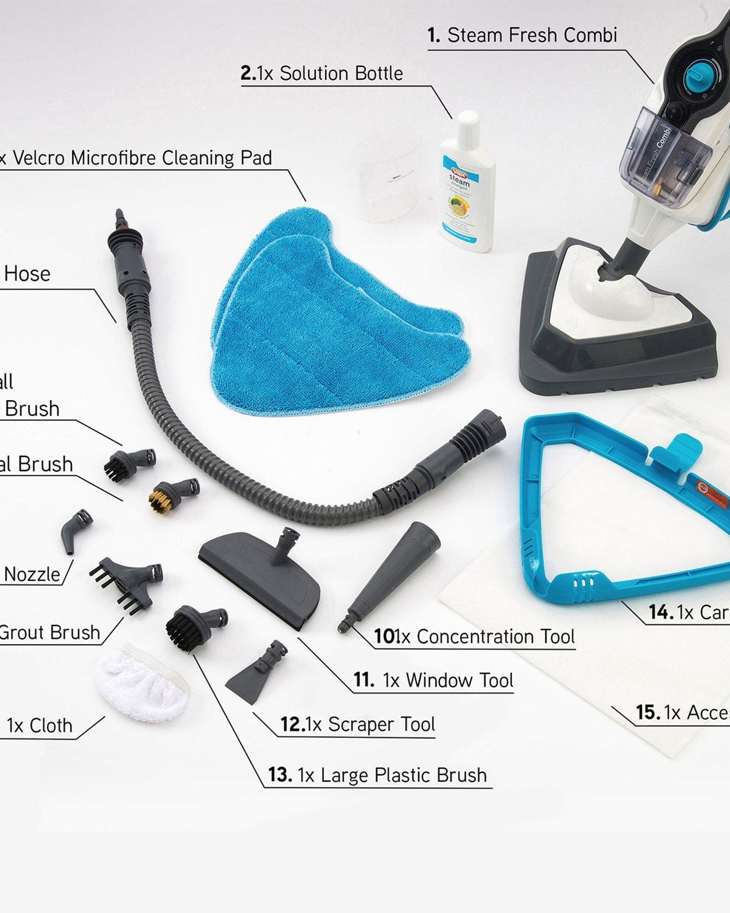 Hoover Steam Fresh Combi 2-in-1 Steam Mop & Handheld HS86-SFC-M