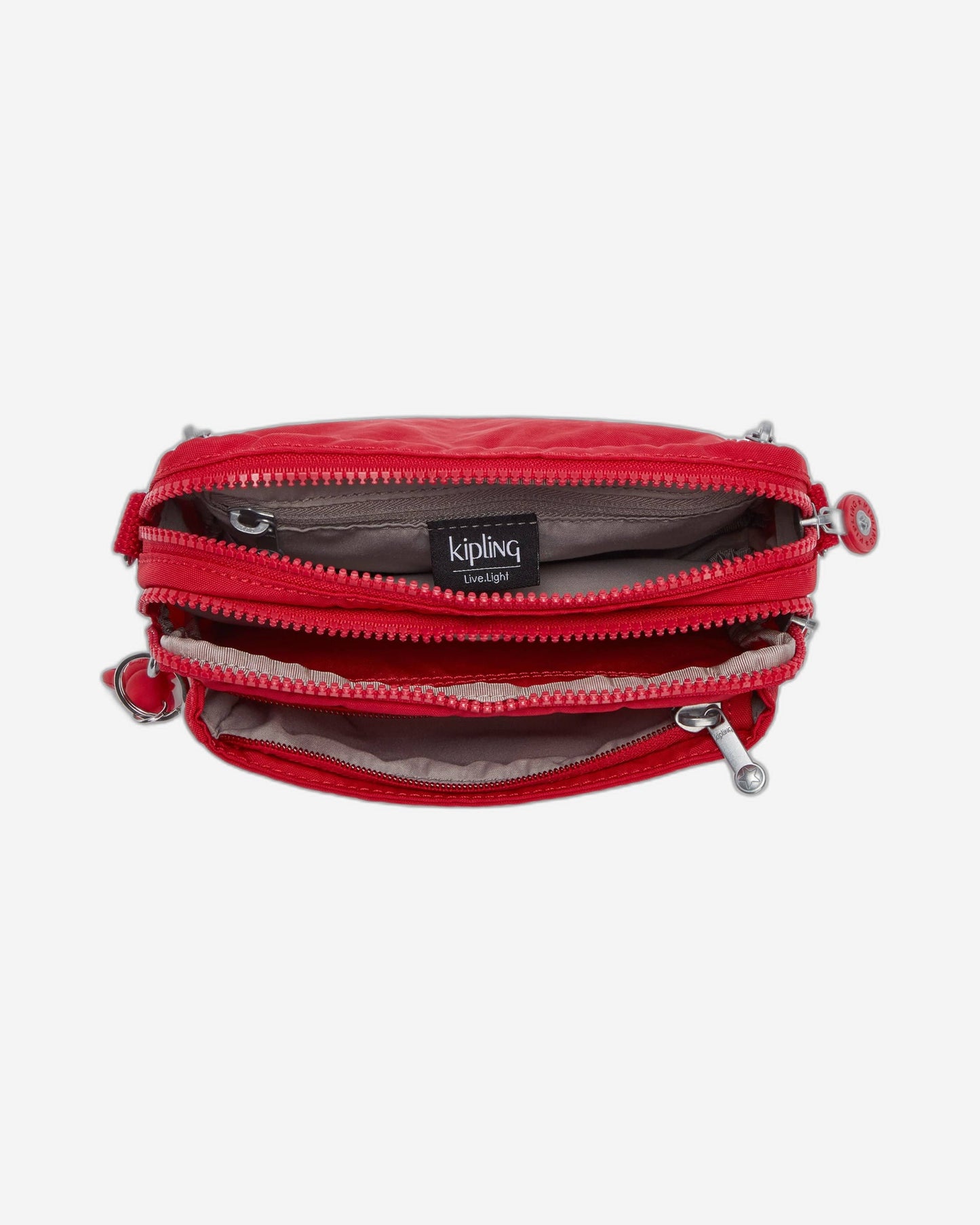 Kipling Abanu Multi Red Rouge Small Crossbody Bag C2I3795-Z33