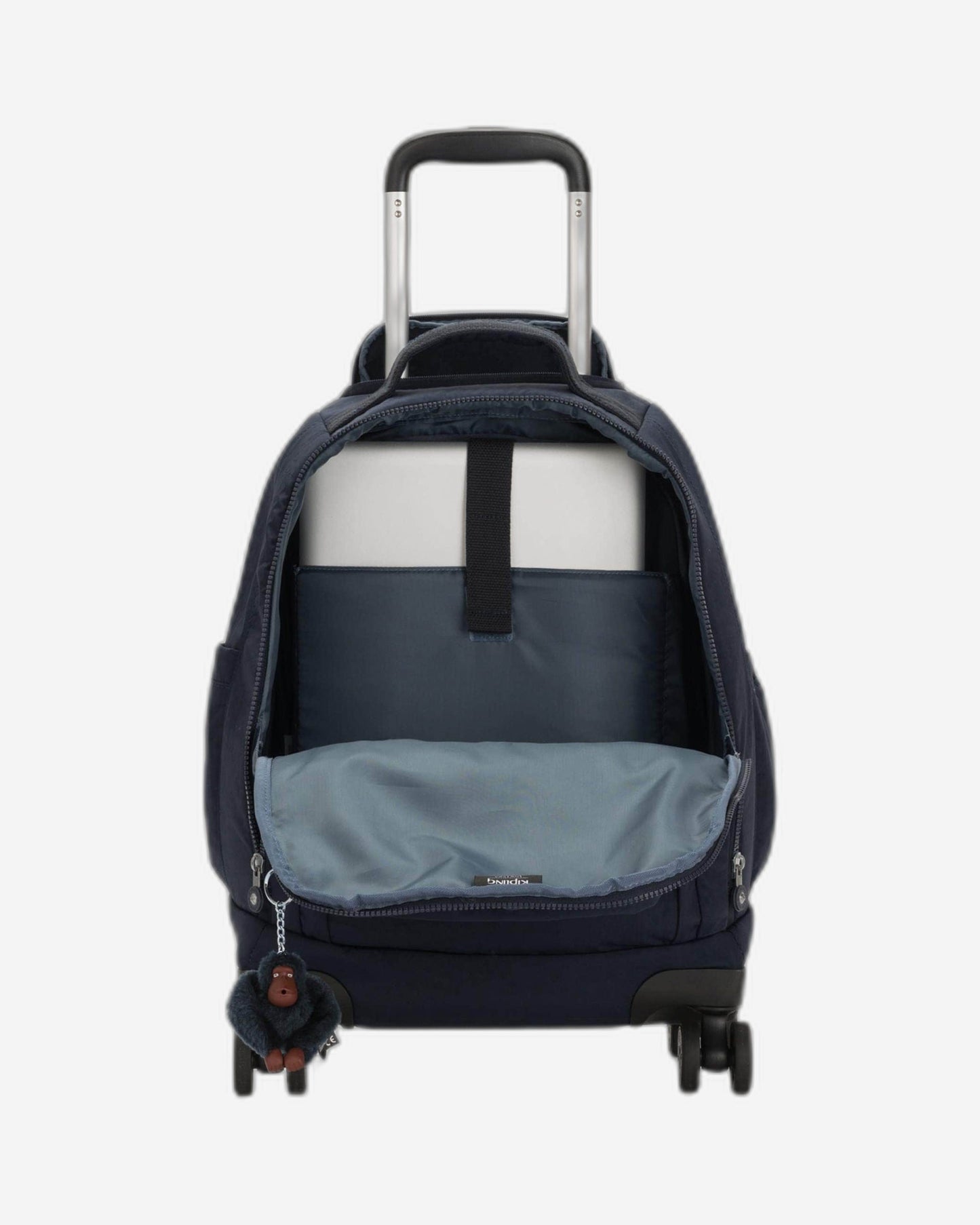 Kipling New Zea True Blue Tonal Large Wheeled Backpack C2I4879-4DX