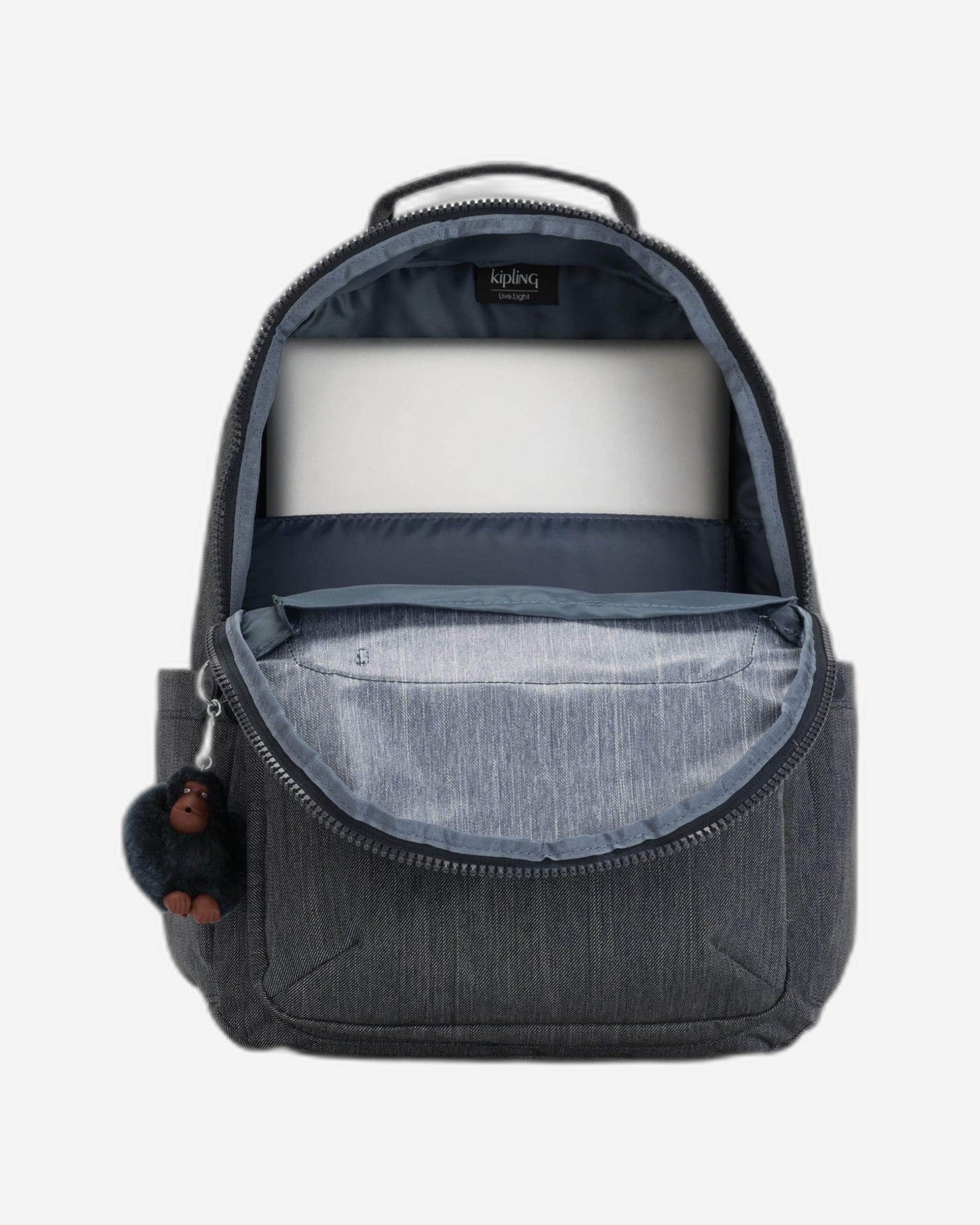 Kipling Seoul Marine Navy Large Backpack C2I5179-58C