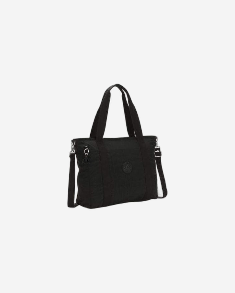 Kipling Asseni Black Noir Large Tote Bag C2I5444-P39