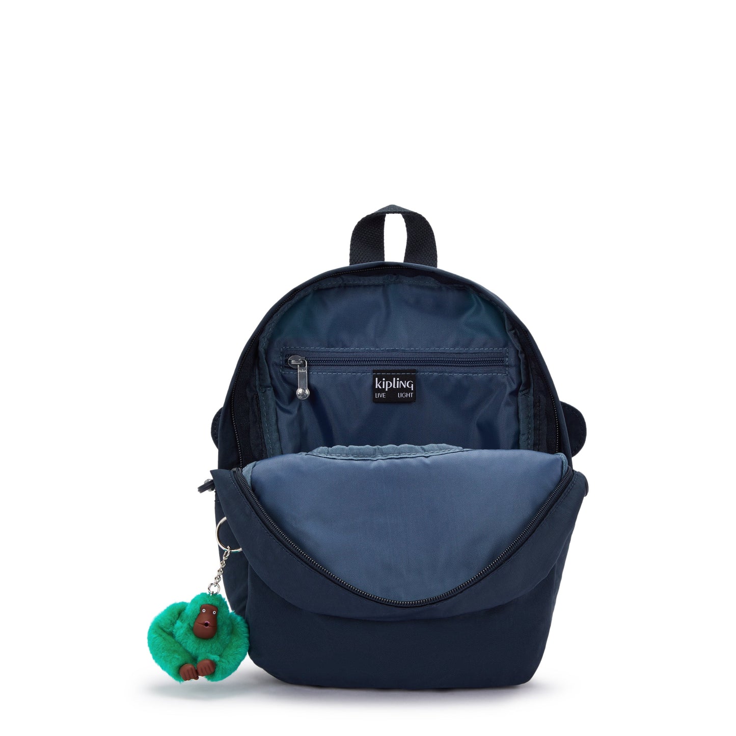 KIPLING-Faster-Kids backpack-Blue Green Bl-00253-CD7