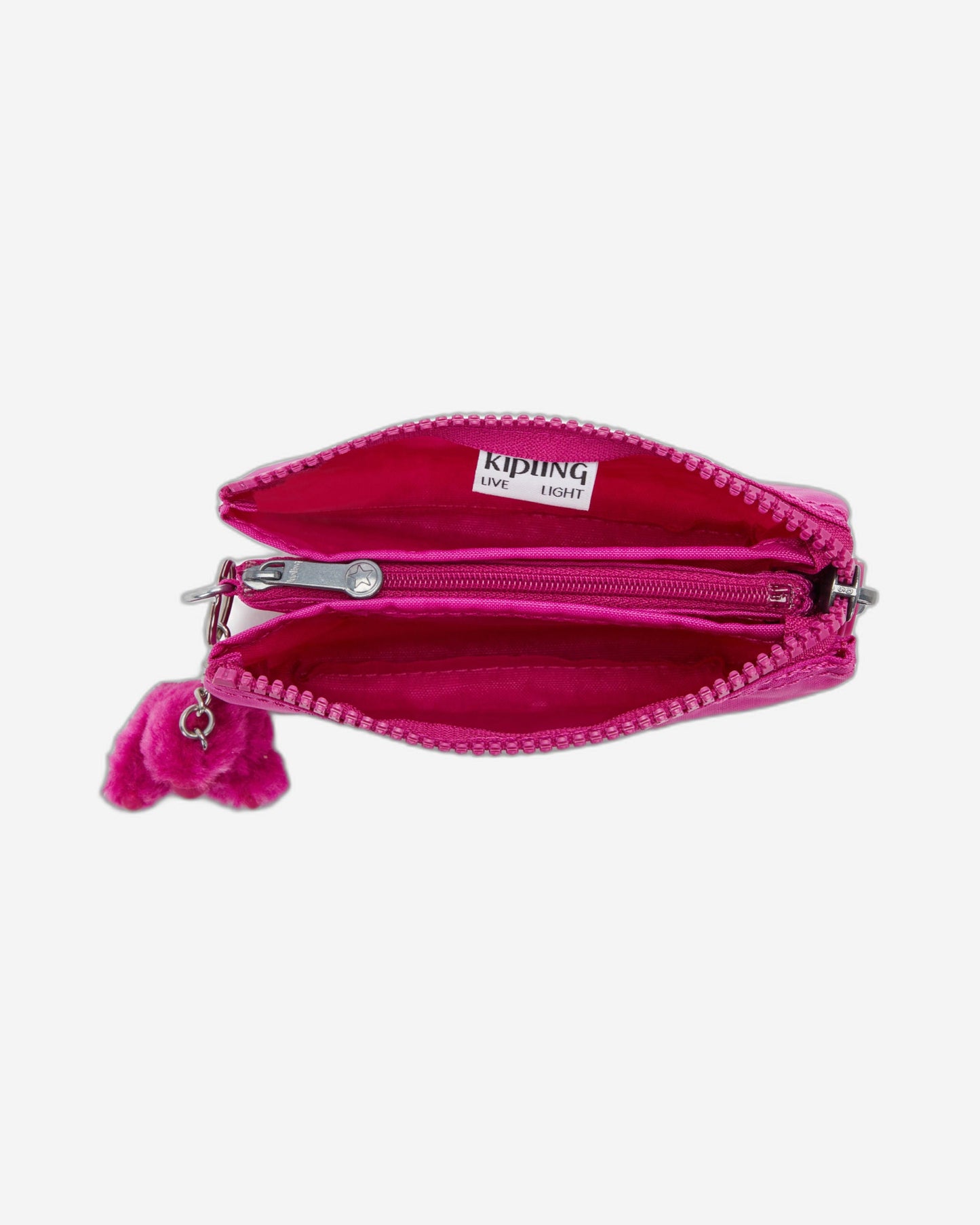 Kipling Creativity S Glowing Fuchsia Small Purse 01864-3KU
