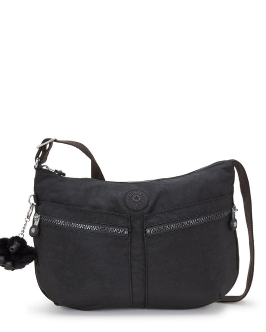 Kipling Izellah Black Noir Medium Crossbody 02144-P39