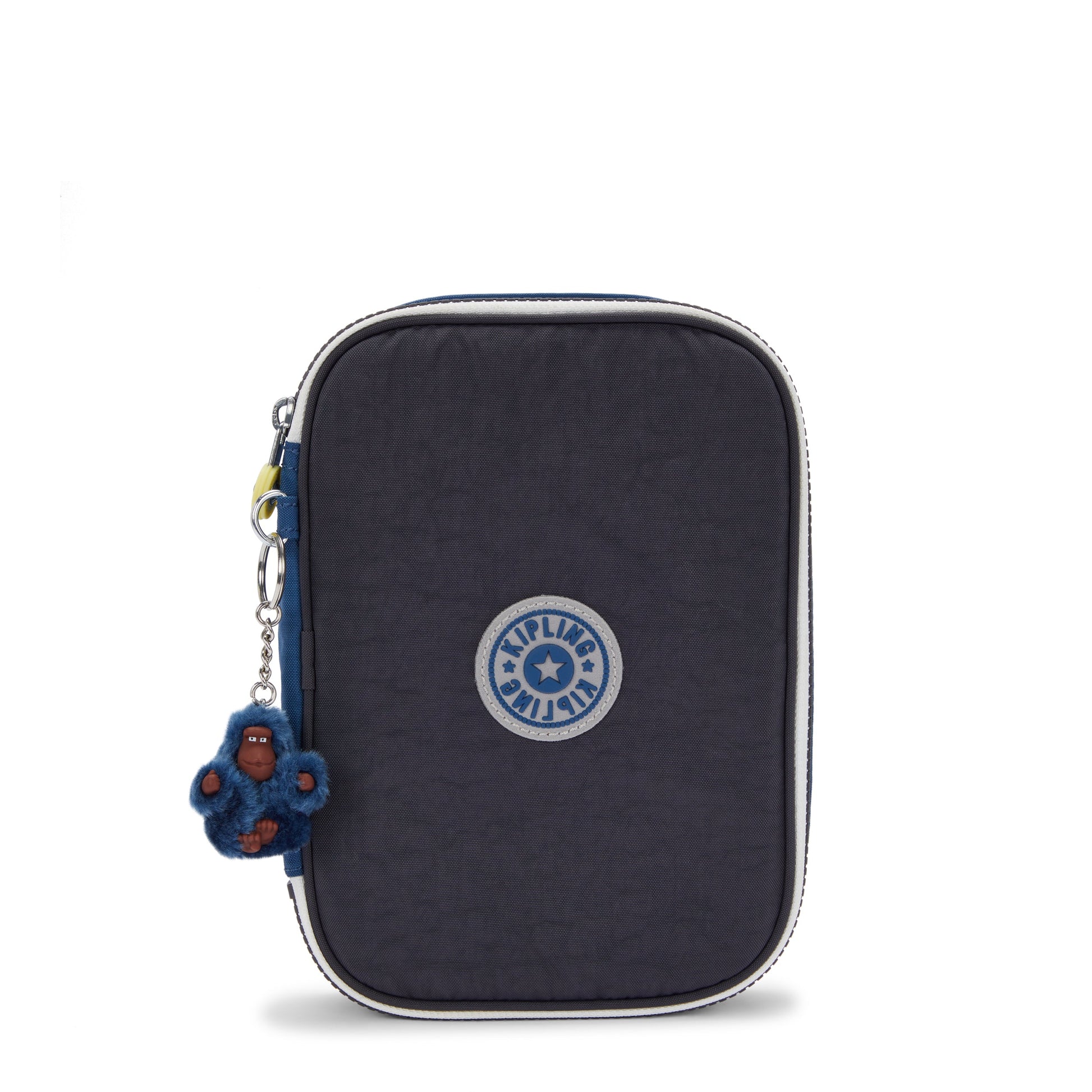 KIPLING-100 Pens-Large pencase-Fantasy Blue Bl-09405-8FB