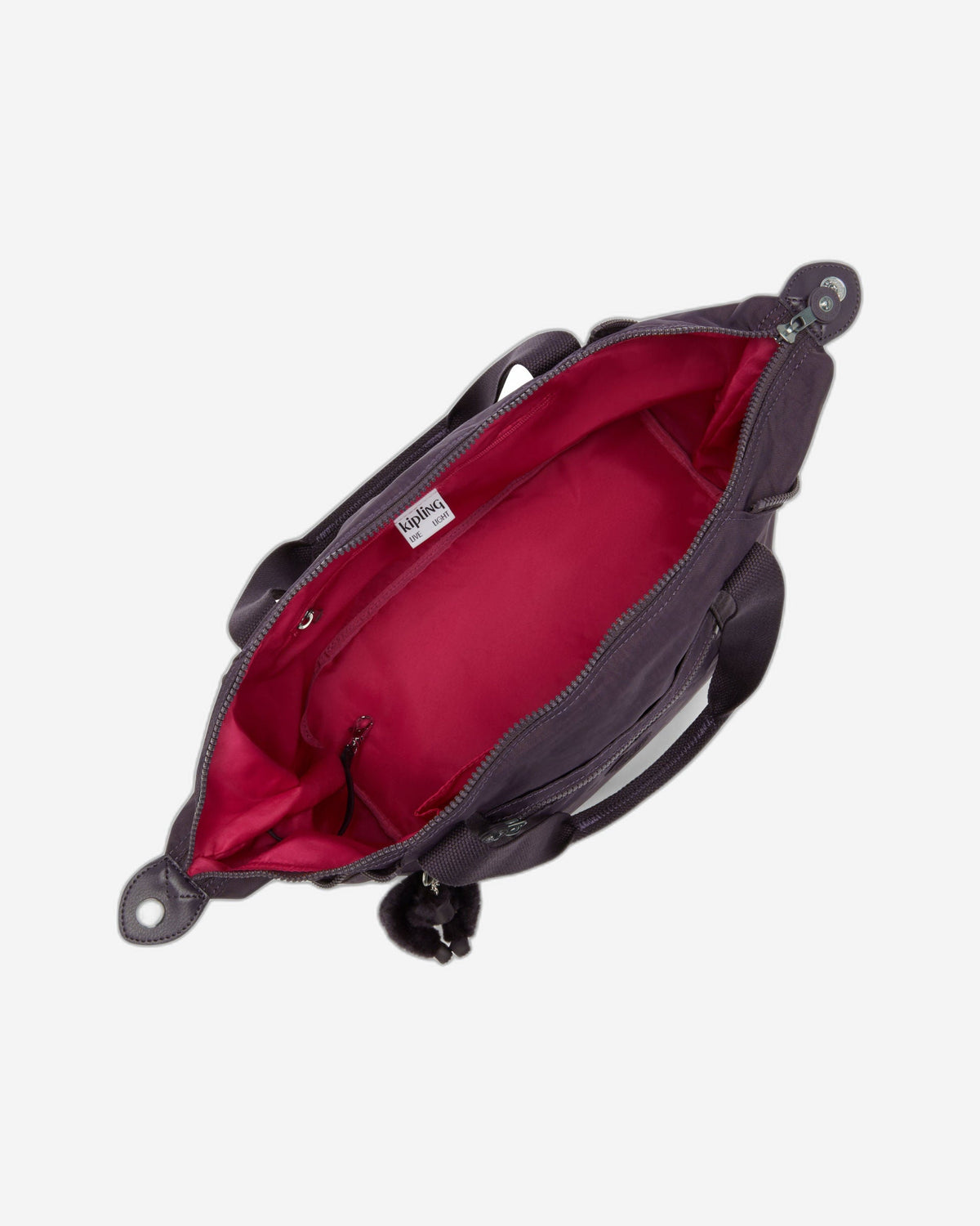 Kipling Art Ultimate Plum Medium Tote 10619-67U