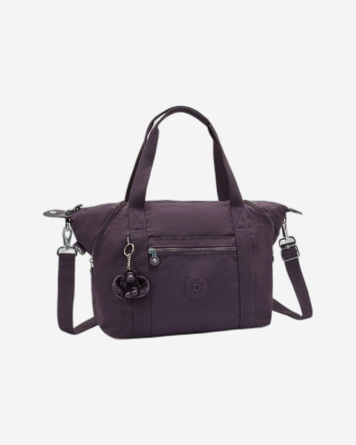 Kipling Art Ultimate Plum Medium Tote 10619-67U