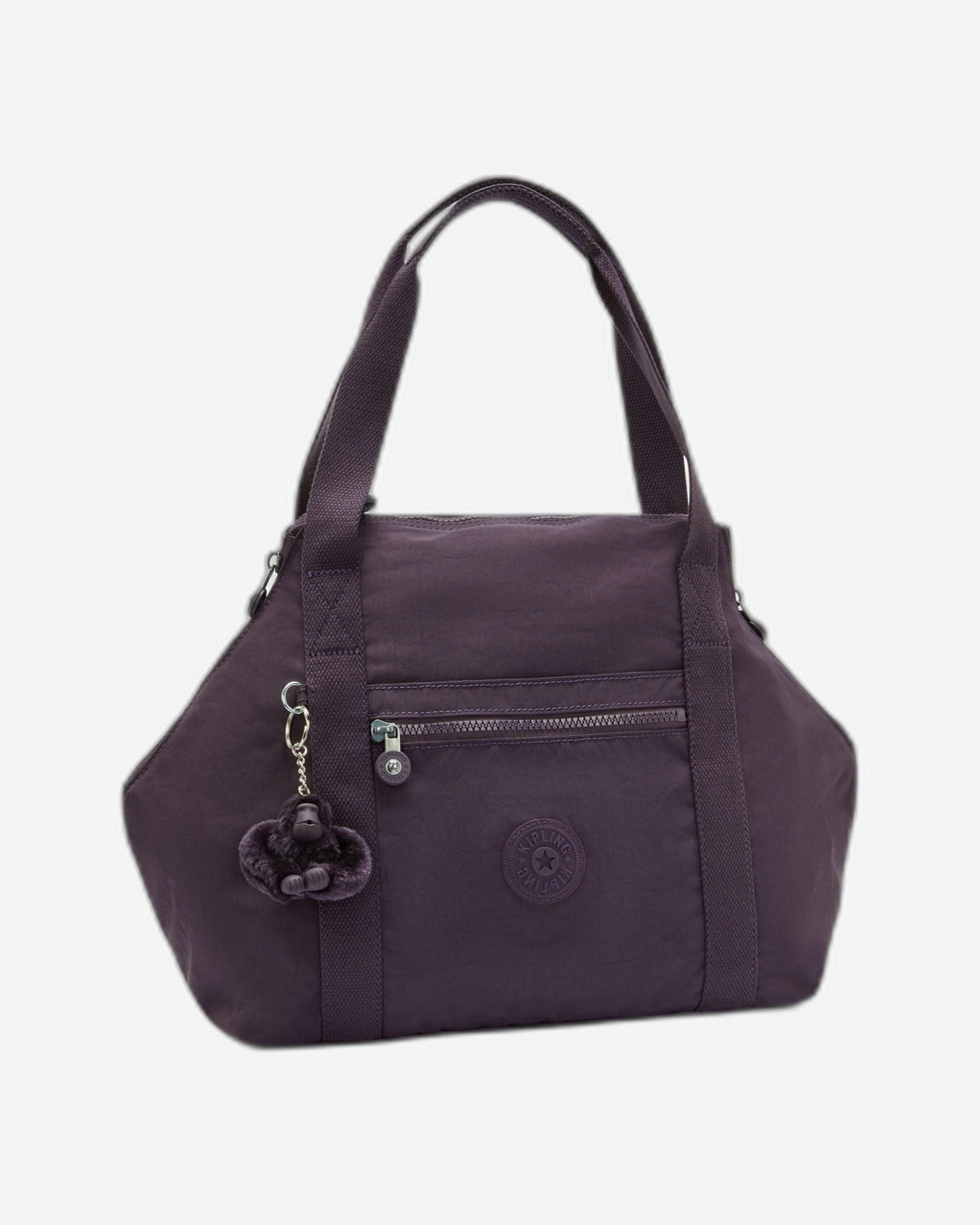 Kipling Art Ultimate Plum Medium Tote 10619-67U
