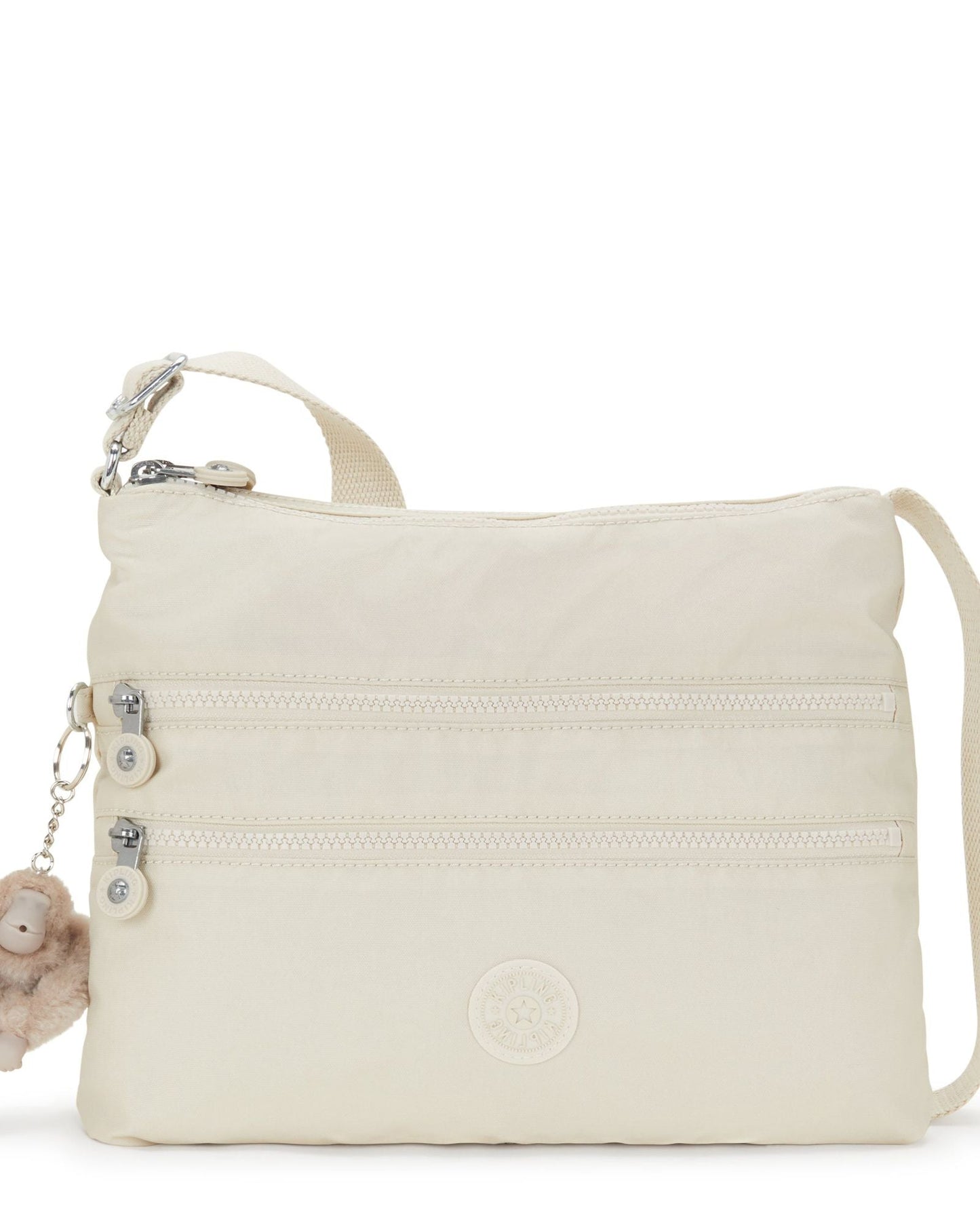 Kipling Alvar Beige Pearl Medium Crossbody Bag C212472-3KA
