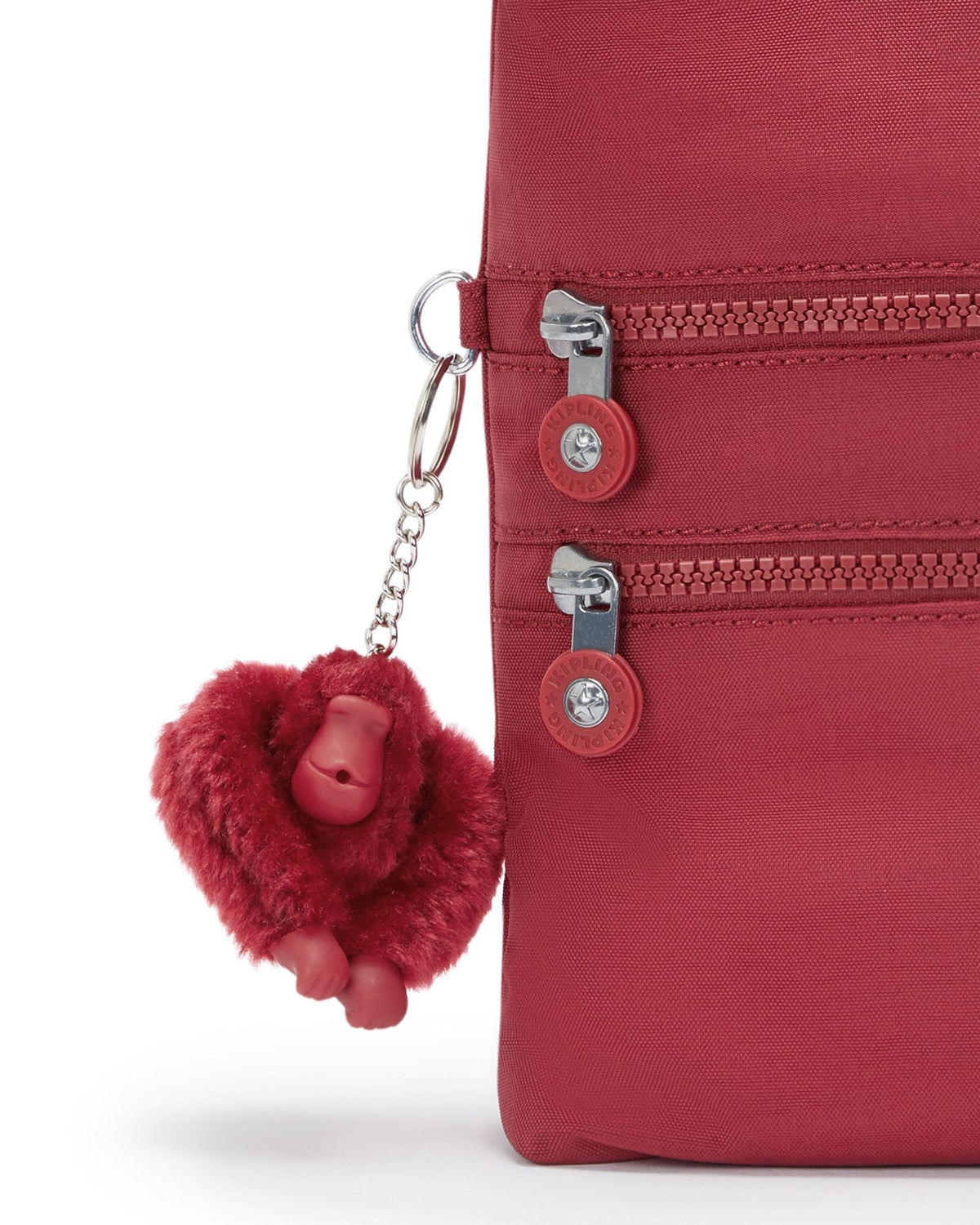 Kipling Alvar Funky Red Medium Crossbody Bag 13335-4SS