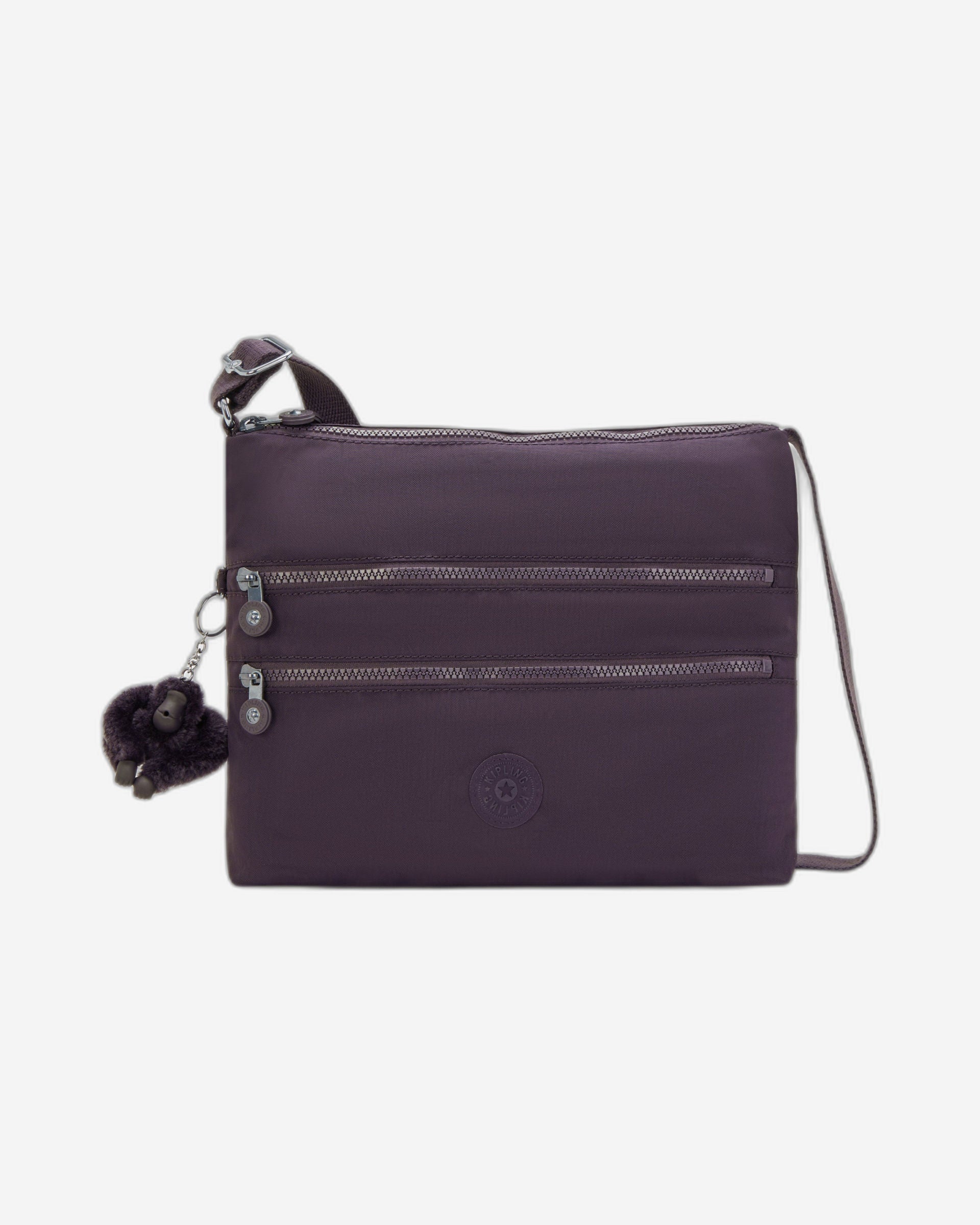 Buy Kipling Alvar Ultimate Plum Medium Crossbody 13335-67U Online in ...
