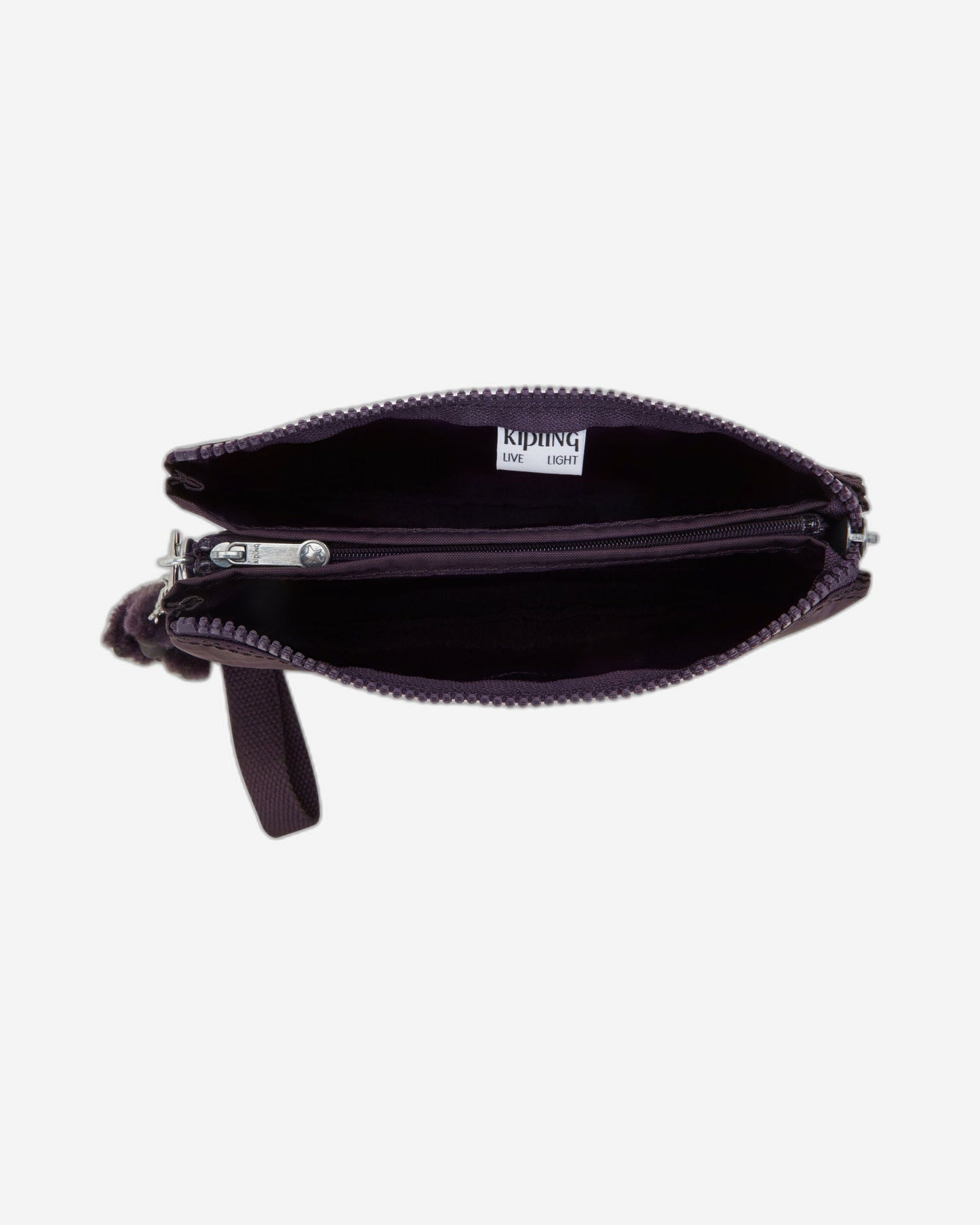 Kipling Creativity Xl Ultimate Plum Extra Large Purse  15156-67U