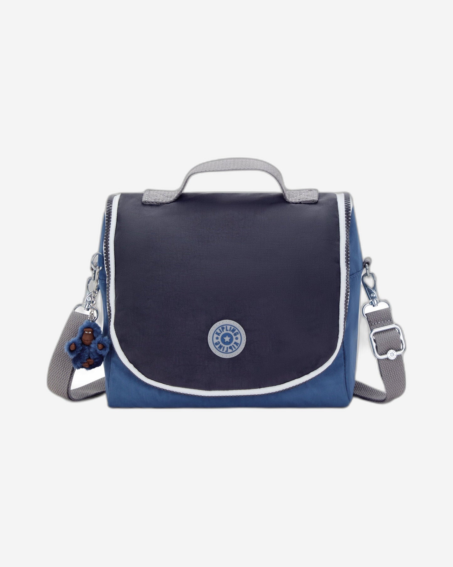 Kipling New Kichirou Fantasy Blue Bl Large Lunch Bag with Trolley Sleeve C215289-8FB