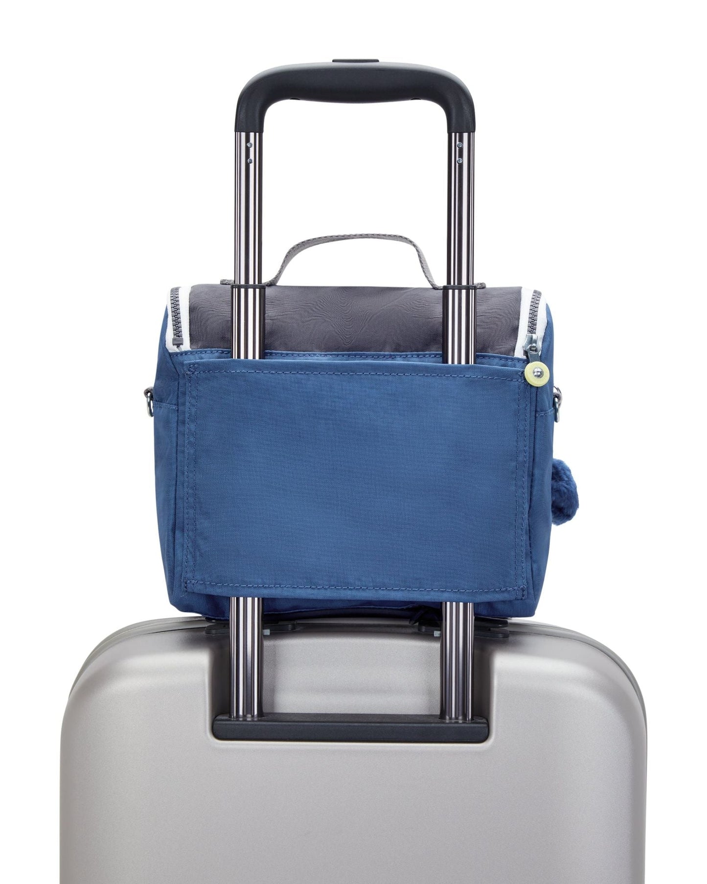Kipling New Kichirou Fantasy Blue Bl Large Lunch Bag with Trolley Sleeve C215289-8FB