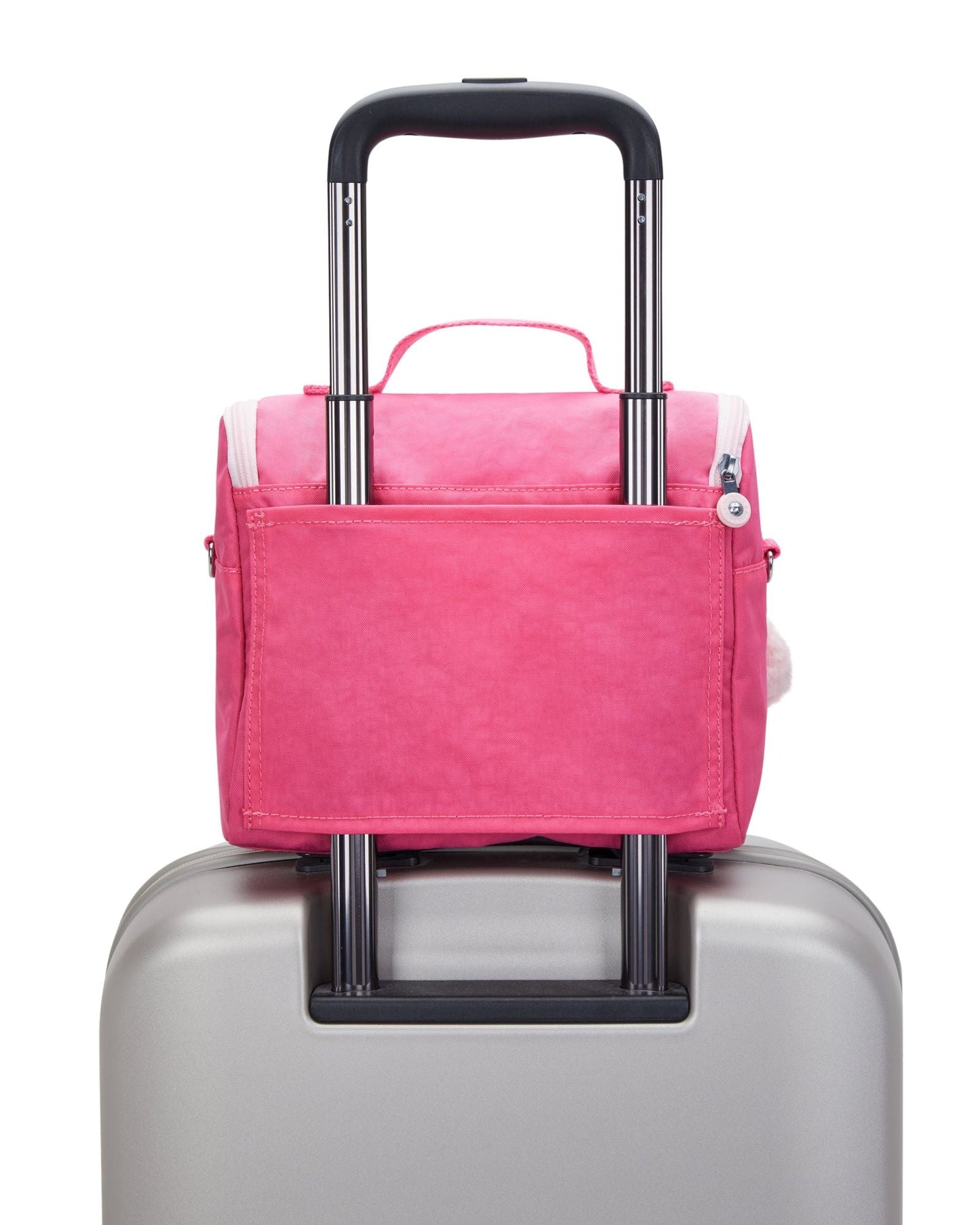 Kipling New Kichirou Happy Pink C Large Lunch Bag with Trolley Sleeve C215289-BZ8