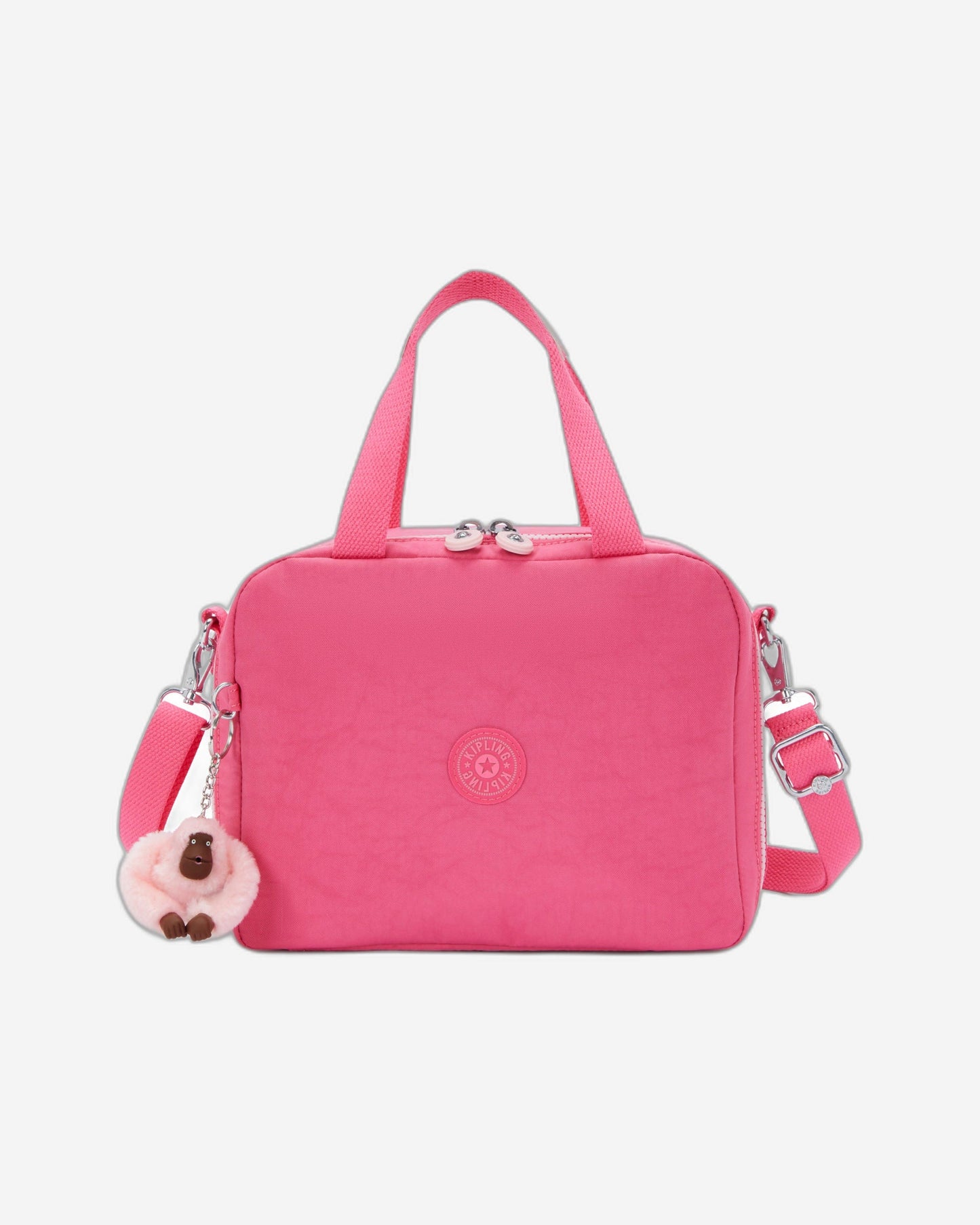 Kipling Miyo Happy Pink C Large Lunch Bag with Trolley Sleeve C215381-BZ8