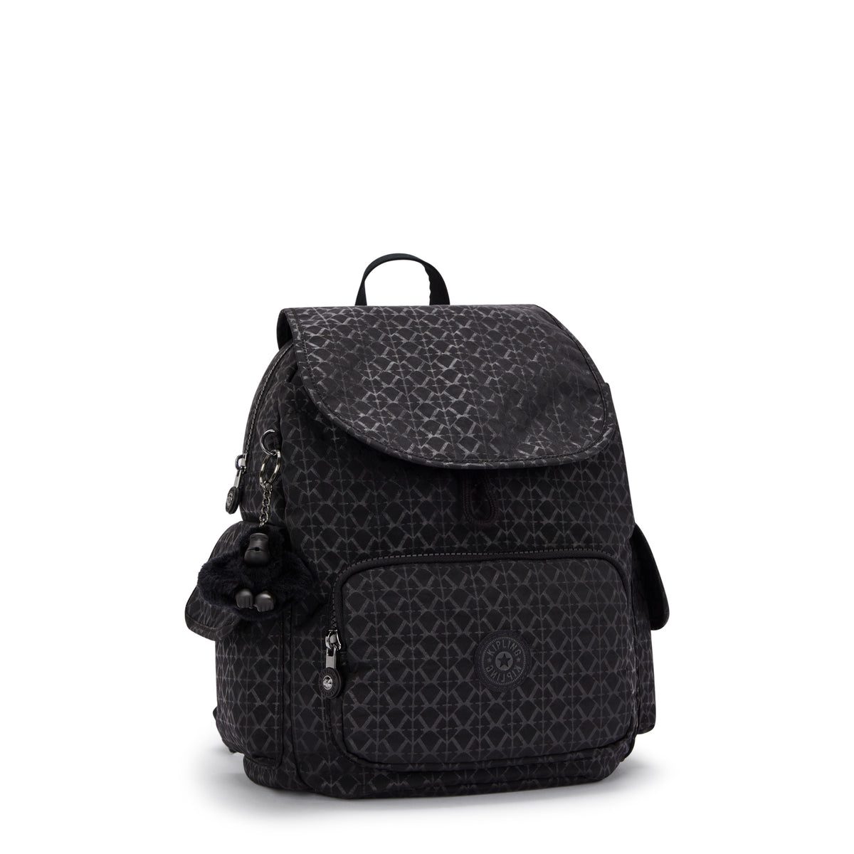 Kipling-City Pack S-Small Backpack-Signature Emb-15641-K59 - 15641-K59
