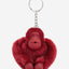 Kipling Monkeyclip M Funky Red Medium Monkey Keyhangers K1647-94S
