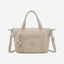 Kipling Art Signature Beige Embossed Medium Tote 21091-96A