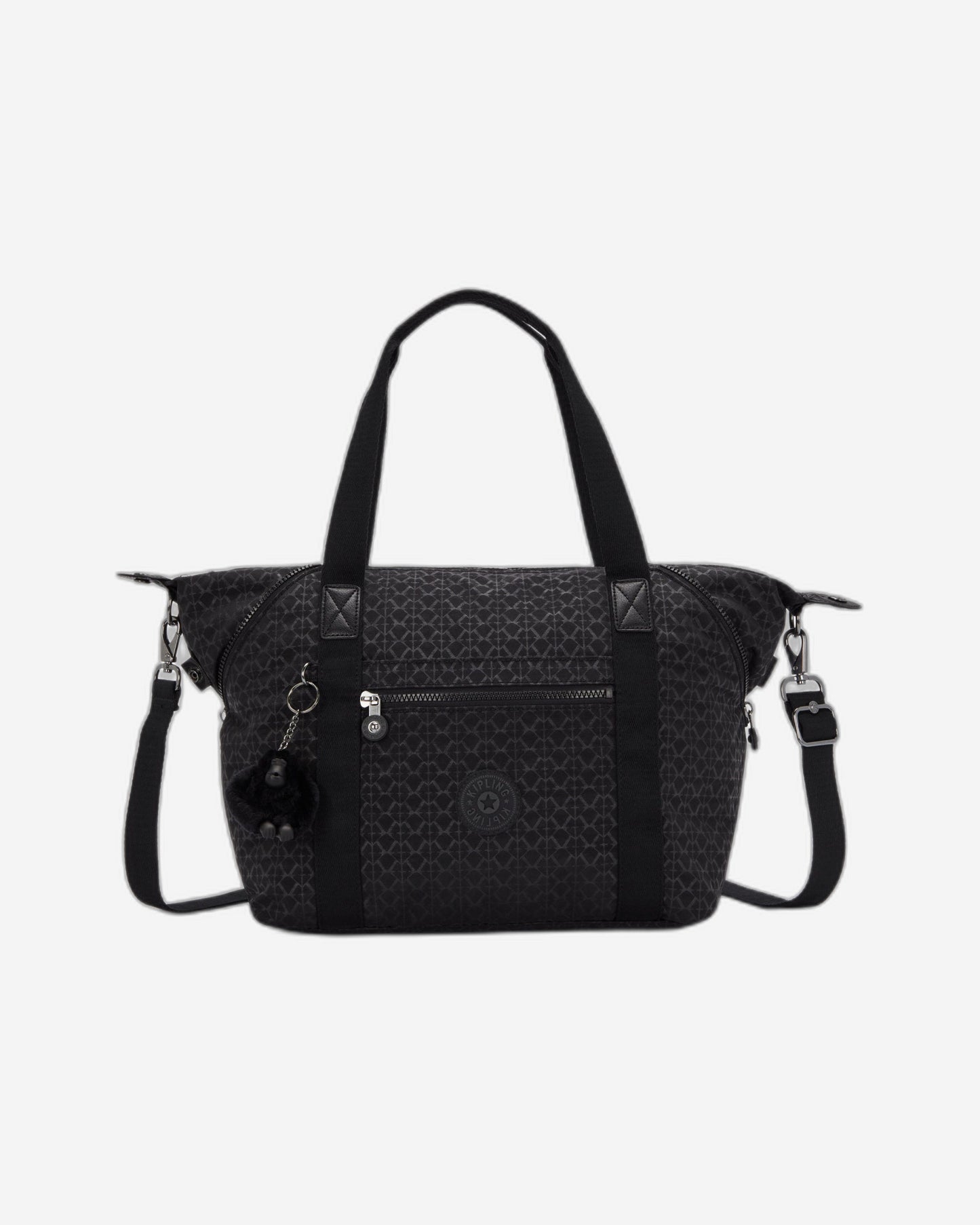 Kipling Art Signature Emb Medium Tote (With Removable Shoulderstrap) 21091-K59