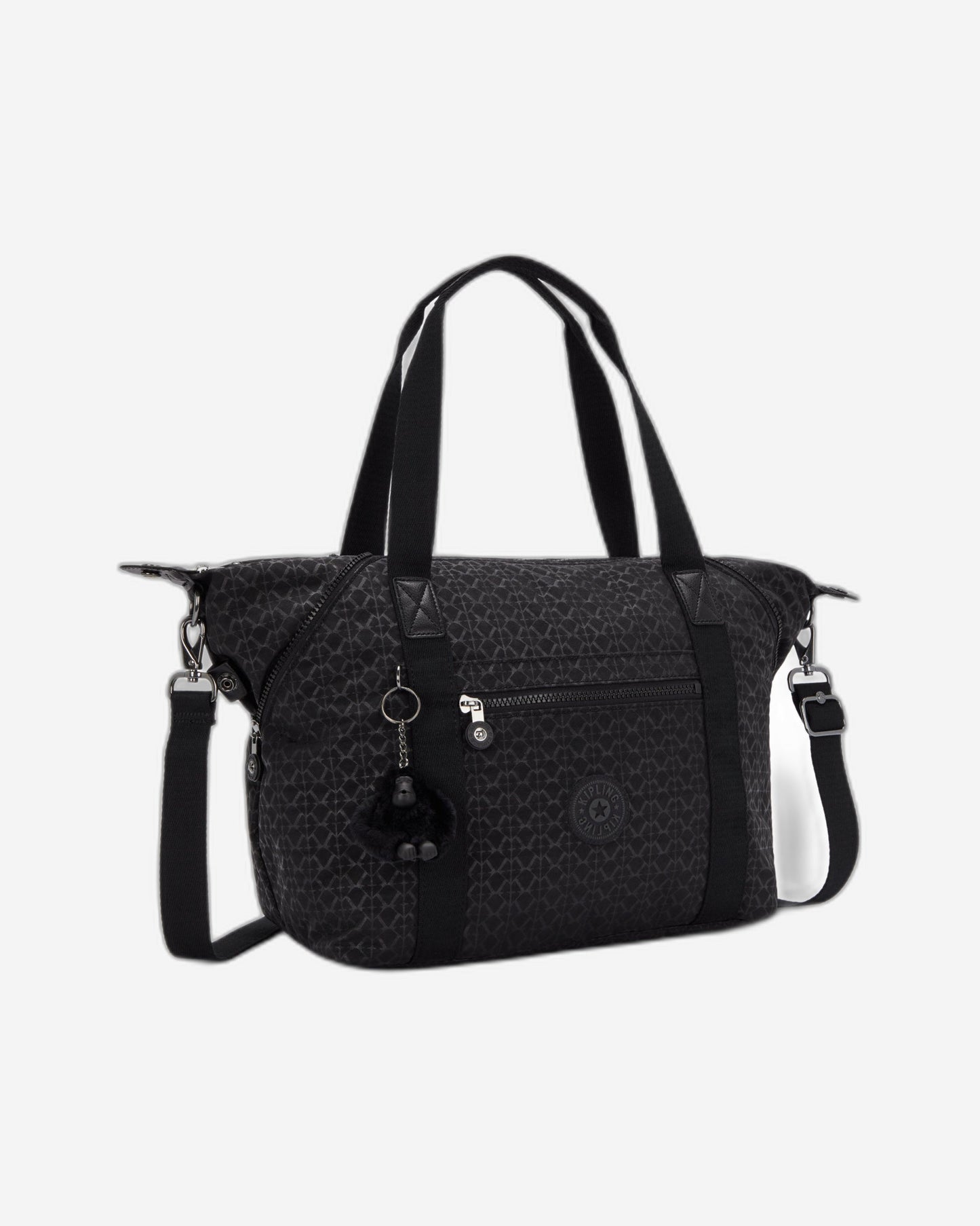 Kipling Art Signature Emb Medium Tote (With Removable Shoulderstrap) 21091-K59