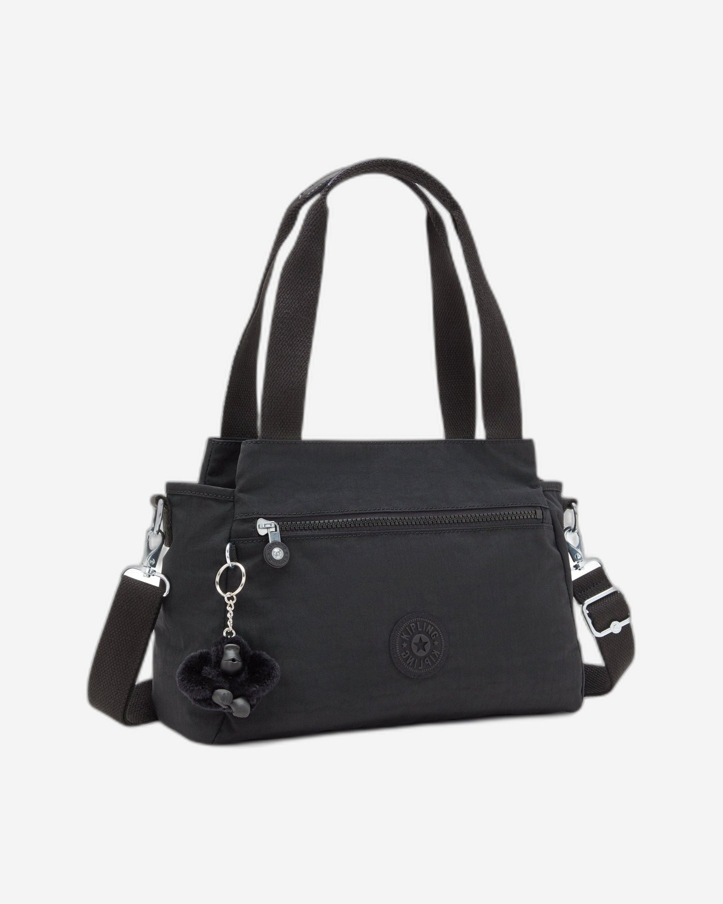 Kipling Elysia Black Noir Medium Shoulder Bag C243791-P39