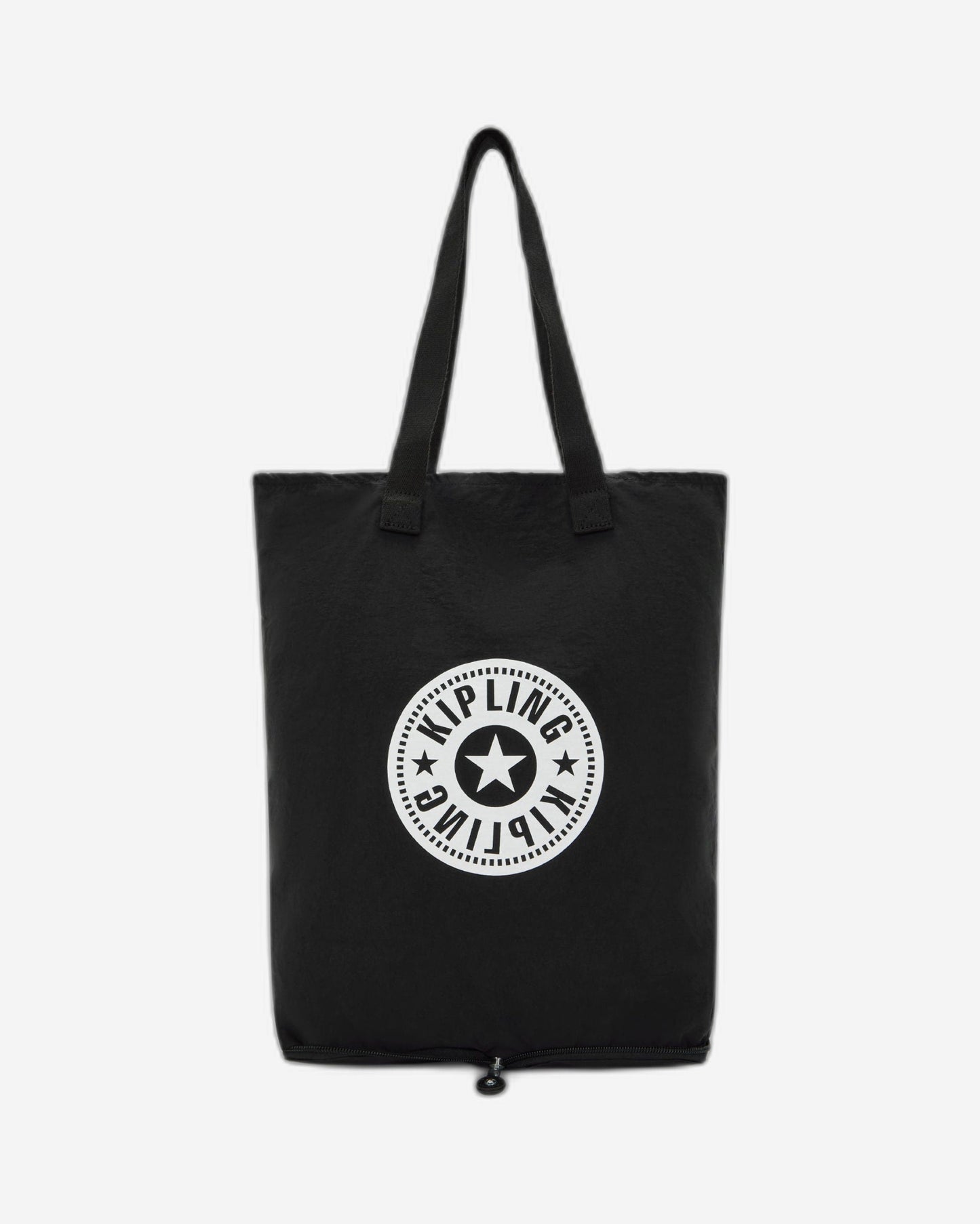 Kipling Hip Hurray 5 Black Hip Medium foldable tote I1572-RT0