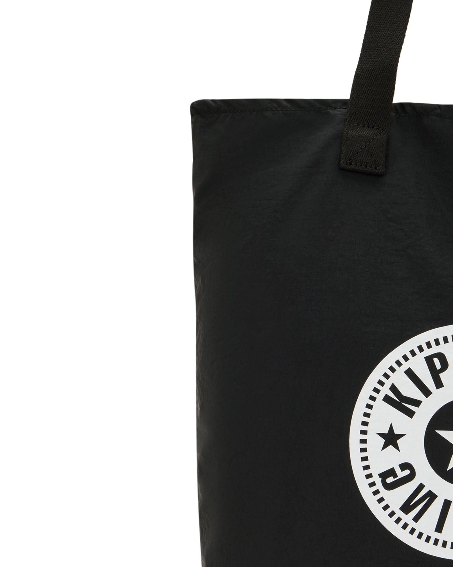 Kipling Hip Hurray 5 Black Hip Medium foldable tote I1572-RT0
