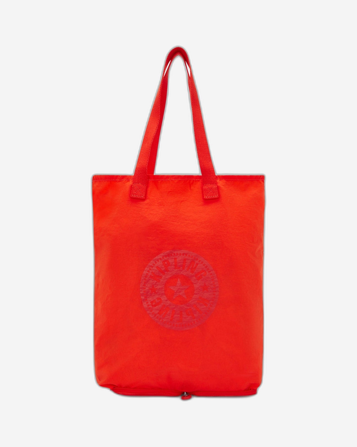 Kipling Hip Hurray 5 Open Orange Hip Medium foldable tote I1572-SP1