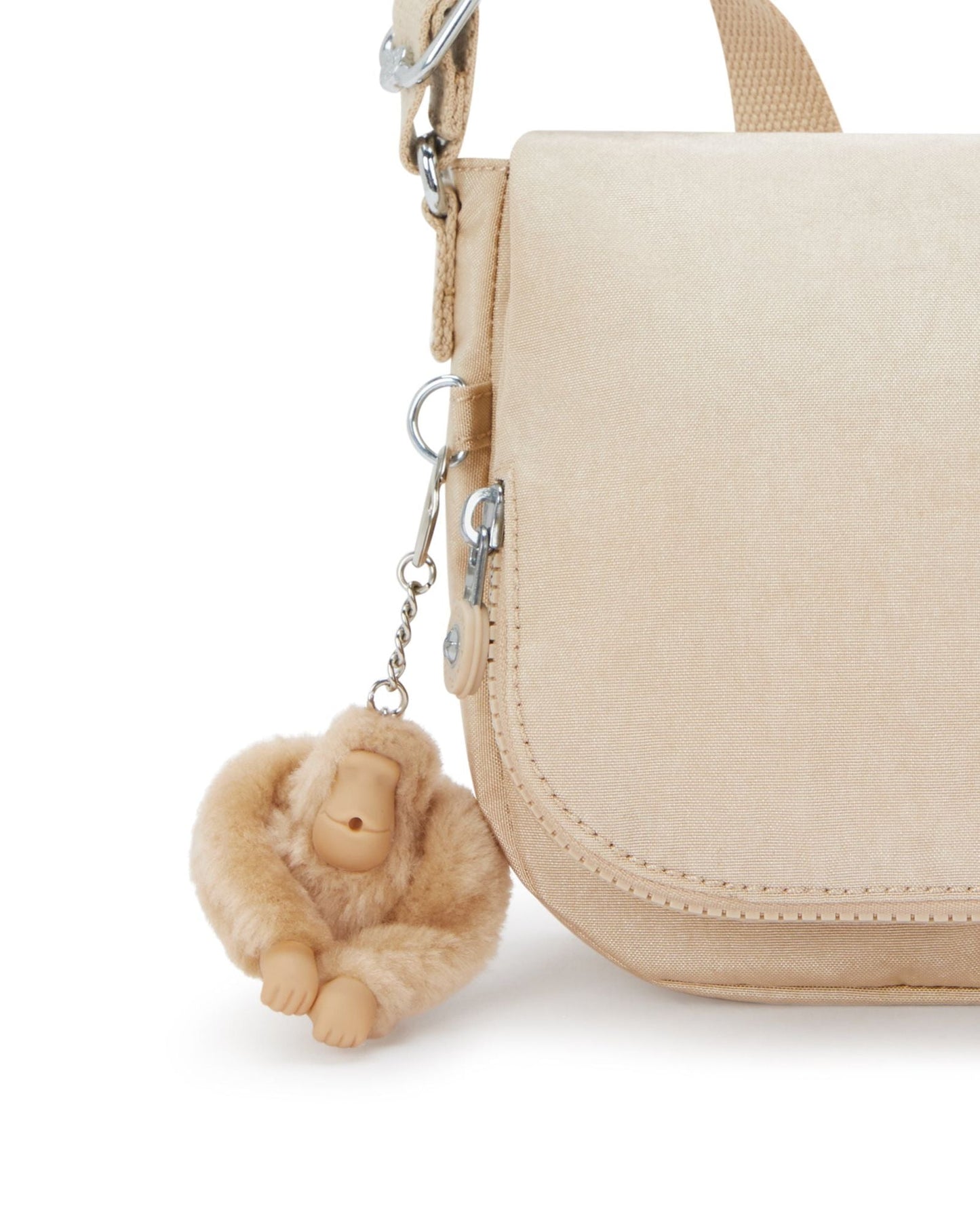 Kipling Earthbeat S Sparkled Beige Small crossbody I2503-5DV