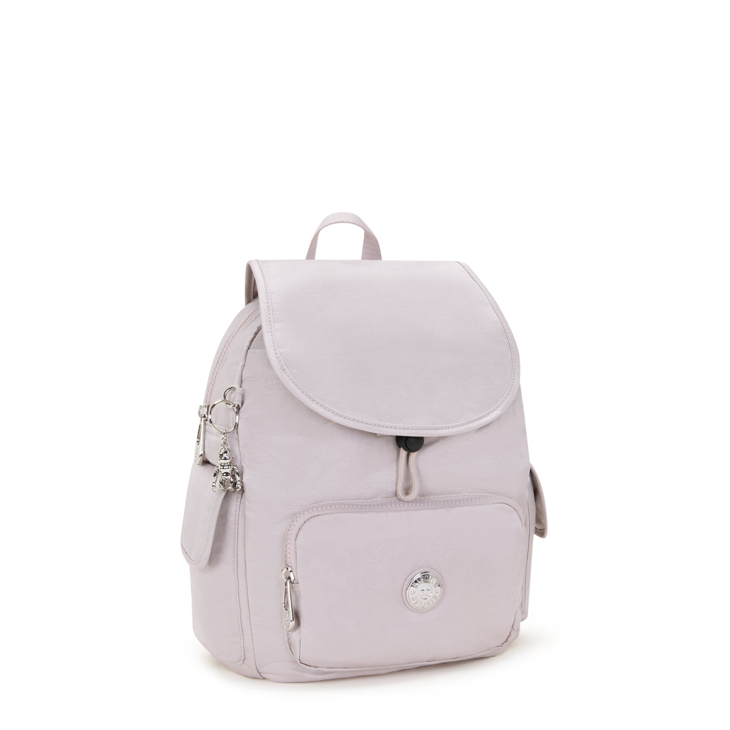 KIPLING-City Pack S-Small backpack-Gleam Silver-I2525-K6G