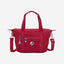 Kipling Art Mini Red Red Wine Small Handbag I2526-6SE