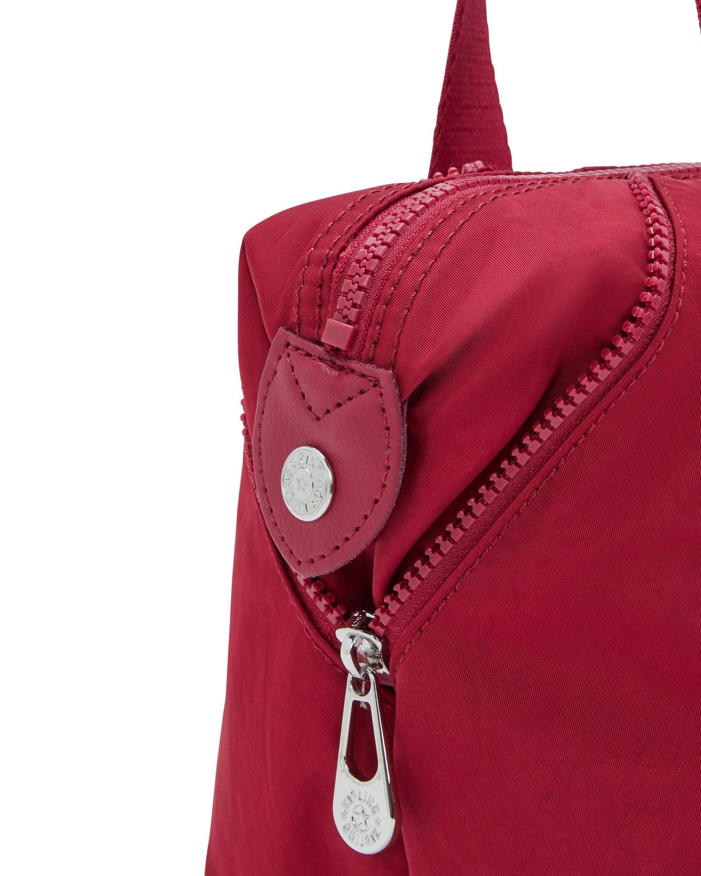 Kipling Art Mini Red Red Wine Small Handbag I2526-6SE