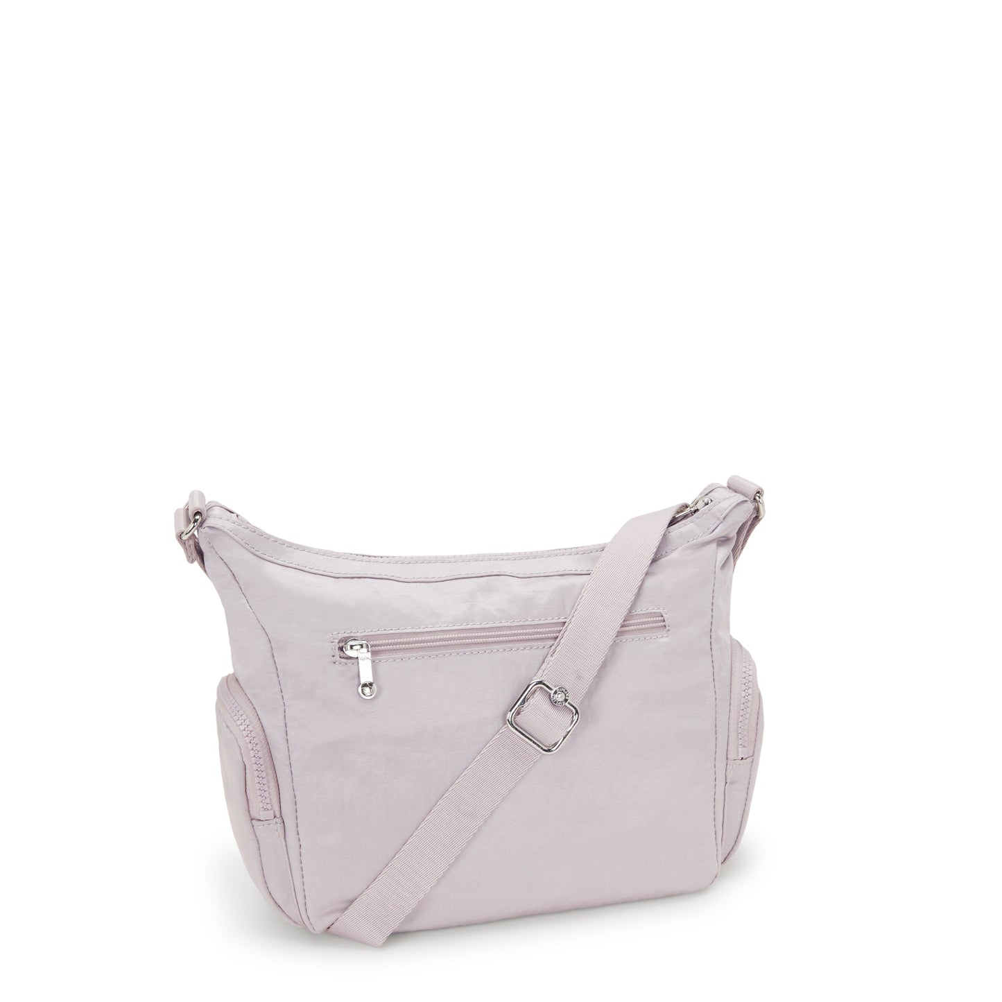 KIPLING-Gabbie S-Medium crossbody-Gleam Silver-I2536-K6G