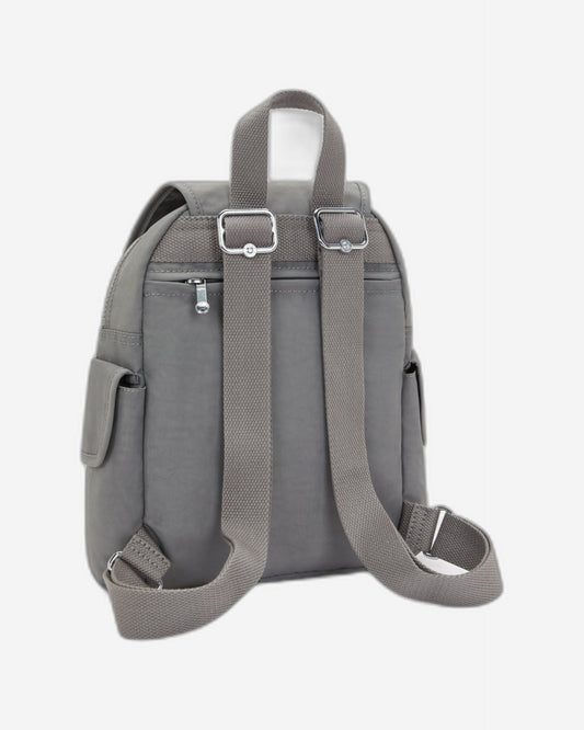 Kipling City Pack Mini Inviting Grey Small Backpack I2670-8Dh