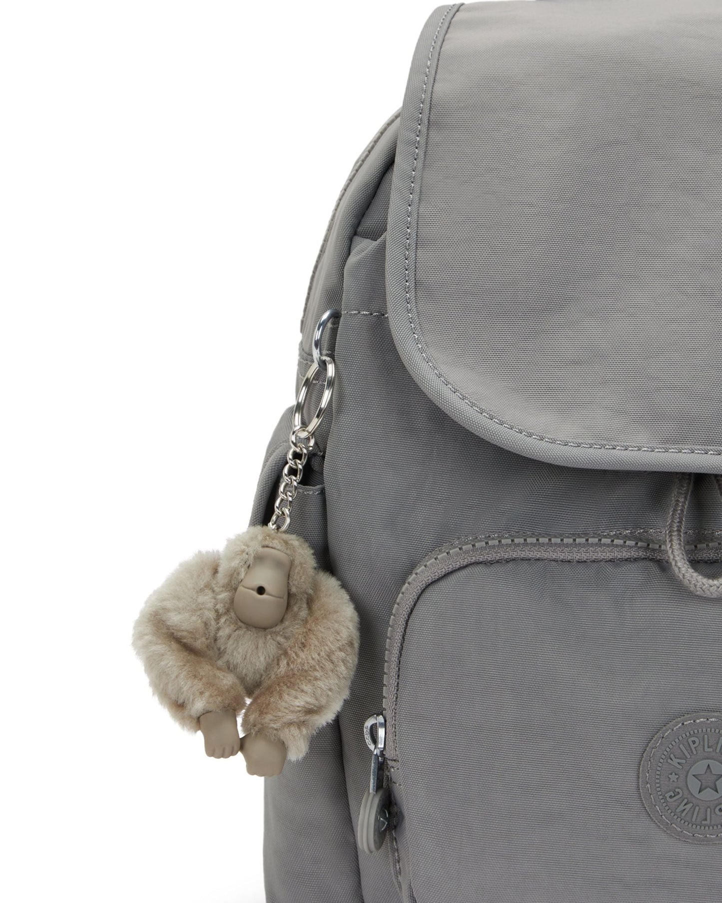 Kipling City Pack Mini Inviting Grey Small backpack I2670-8DH