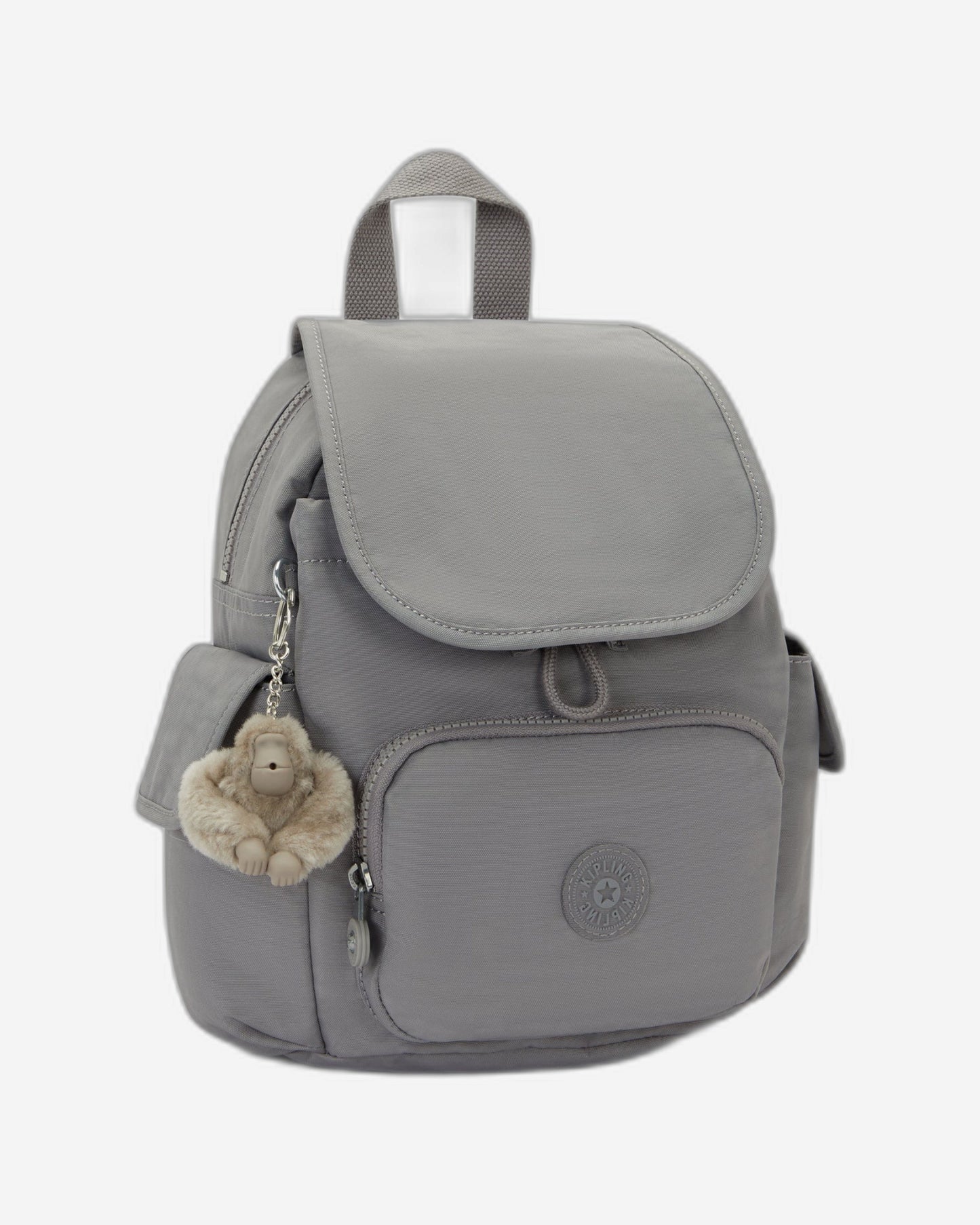 Kipling City Pack Mini Inviting Grey Small Backpack I2670-8Dh