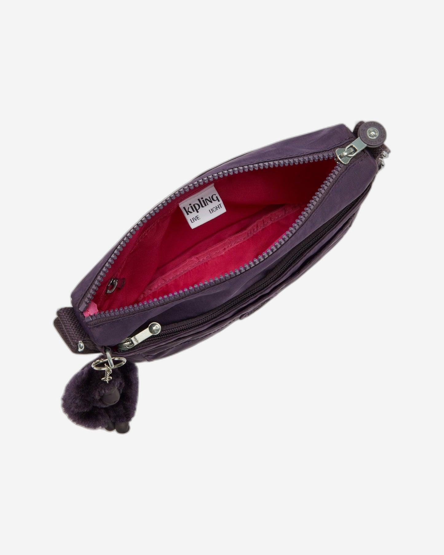 Kipling Sebastian Ultimate Plum Small Crossbody I2846-67U
