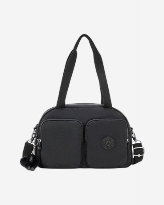 Kipling Cool Defea Black Noir Medium Shoulderbag (With Removable Shoulderstrap) I2849-P39