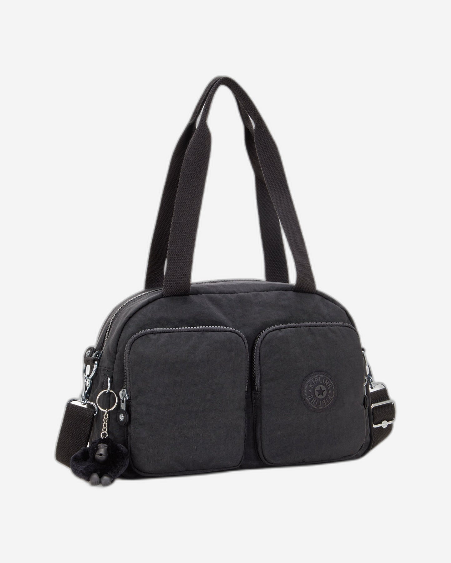 Kipling Cool Defea Black Noir Medium Shoulderbag (With Removable Shoulderstrap) I2849-P39
