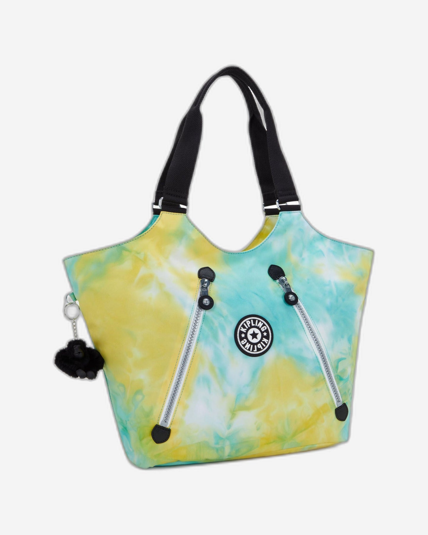 Kipling New Cicely My Tie Dye Medium Tote Bag C2I2888-X95