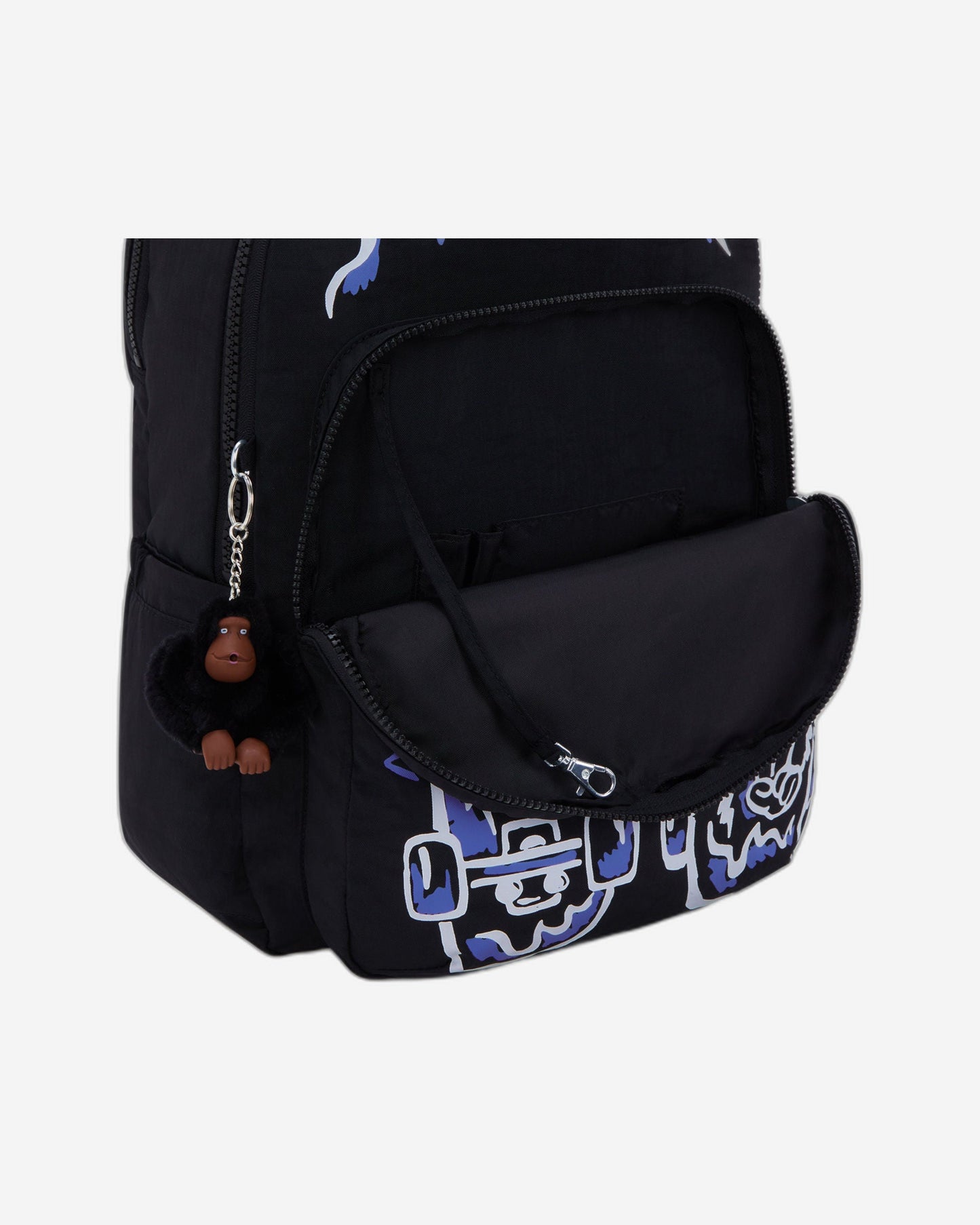 Kipling Seoul Lap Fire Skate Large backpack with laptop compartment I2932-80S