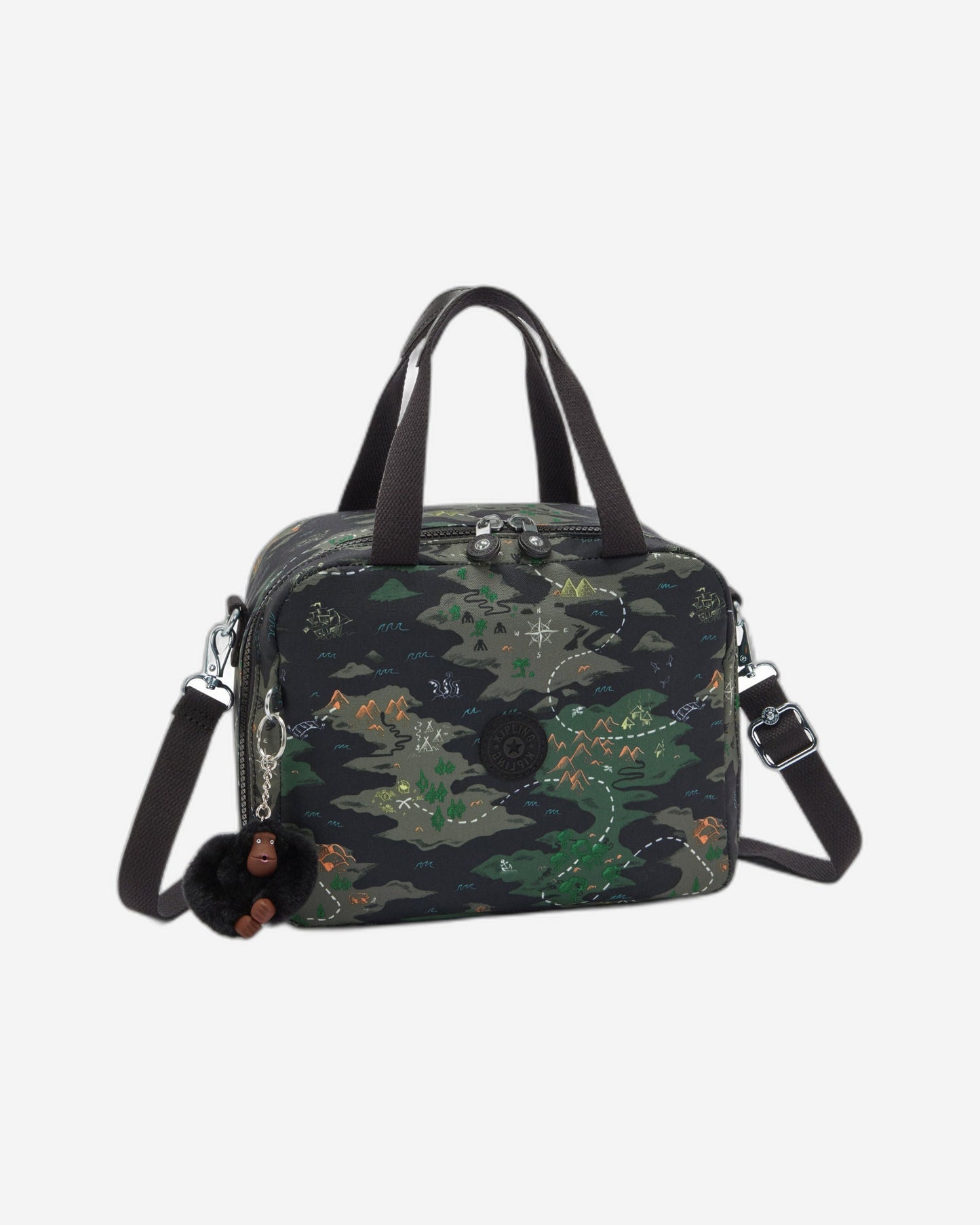 KIPLING Miyo Camo Treasure Large lunchbox (with trolley sleeve) I2989-3PB
