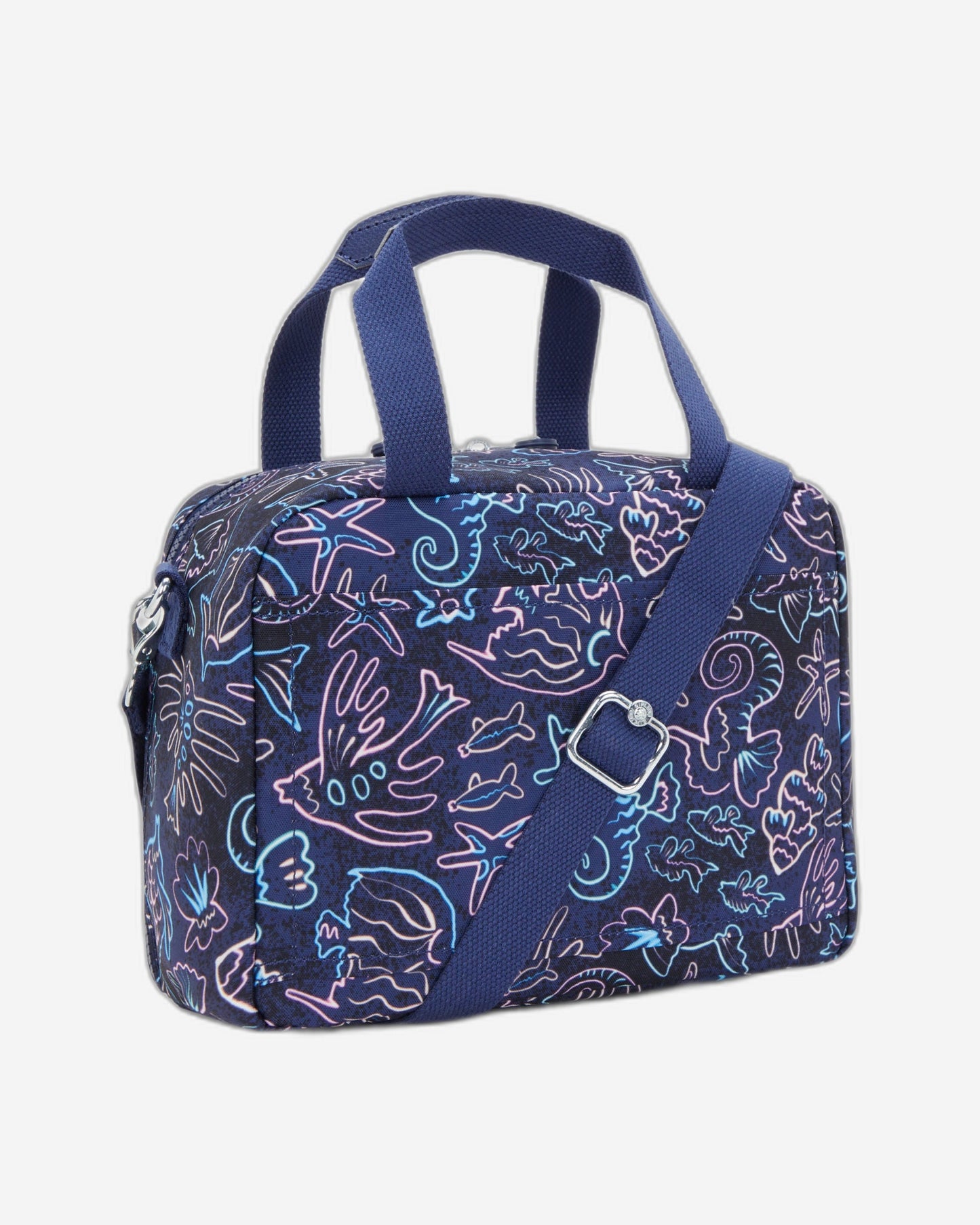 Kipling Miyo Disco Fish Large lunchbag with trolley sleeve I2989-4FK