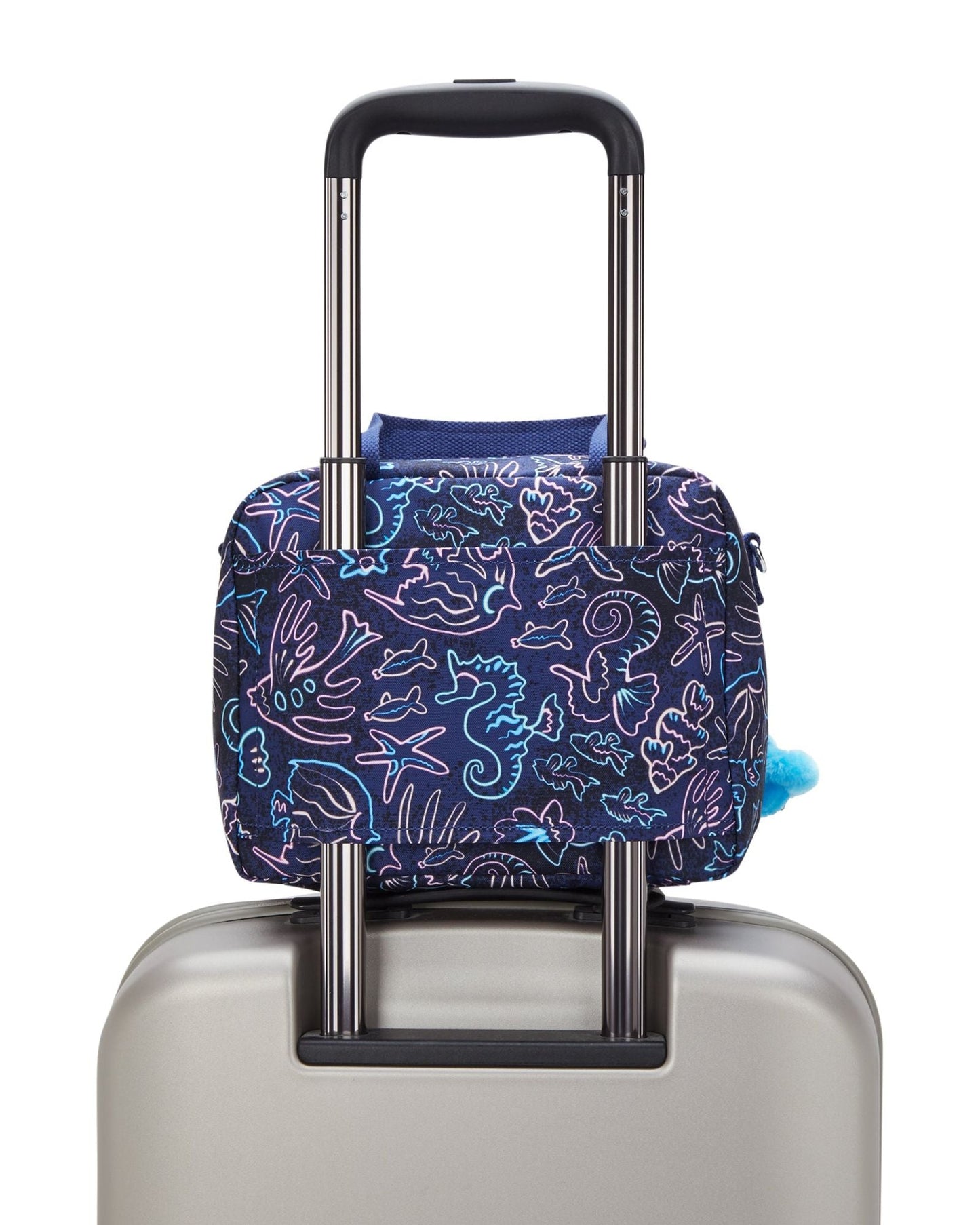 Kipling Miyo Disco Fish Large lunchbag with trolley sleeve I2989-4FK