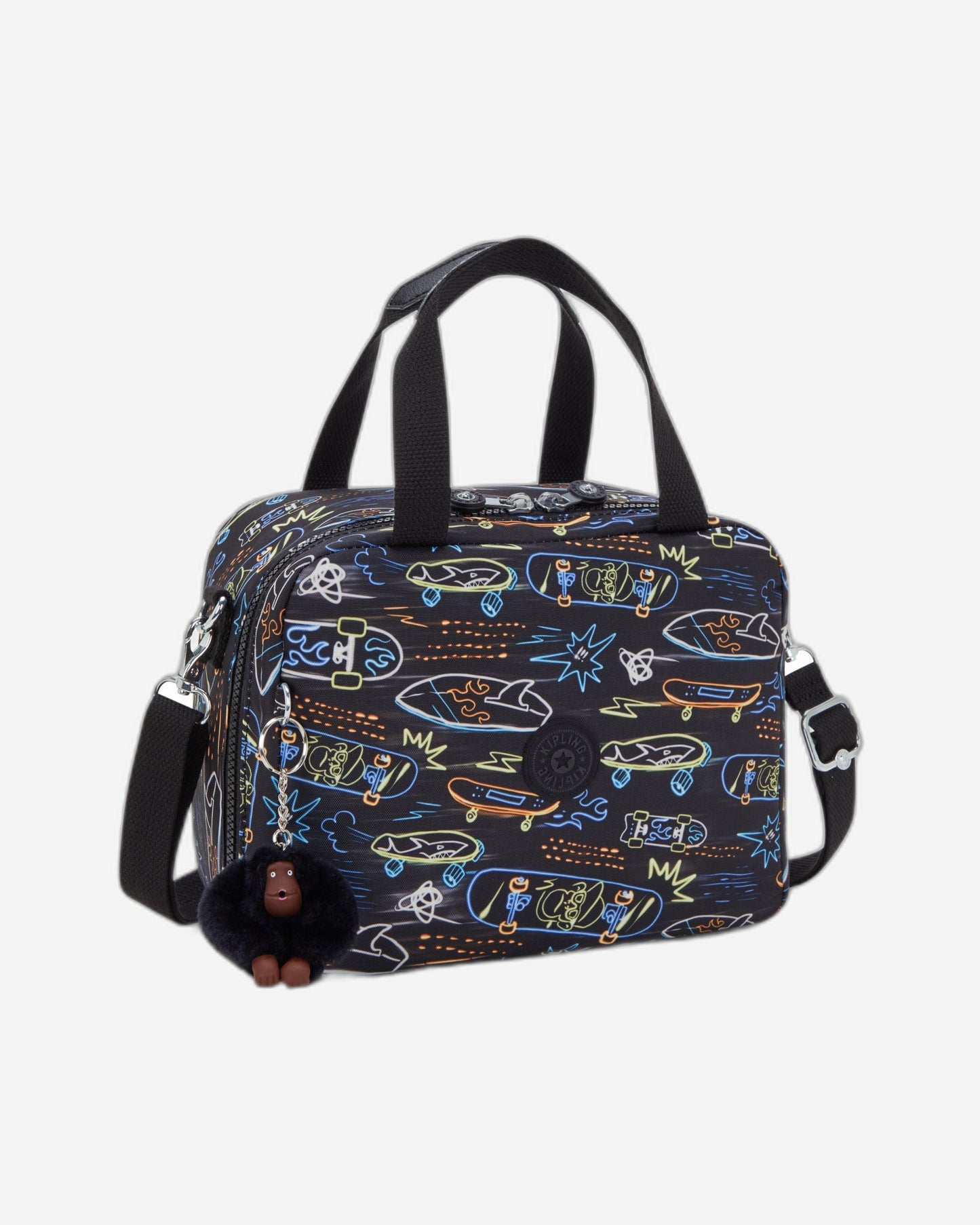Kipling Miyo Neon Skate Large lunchbag with trolley sleeve I2989-71M