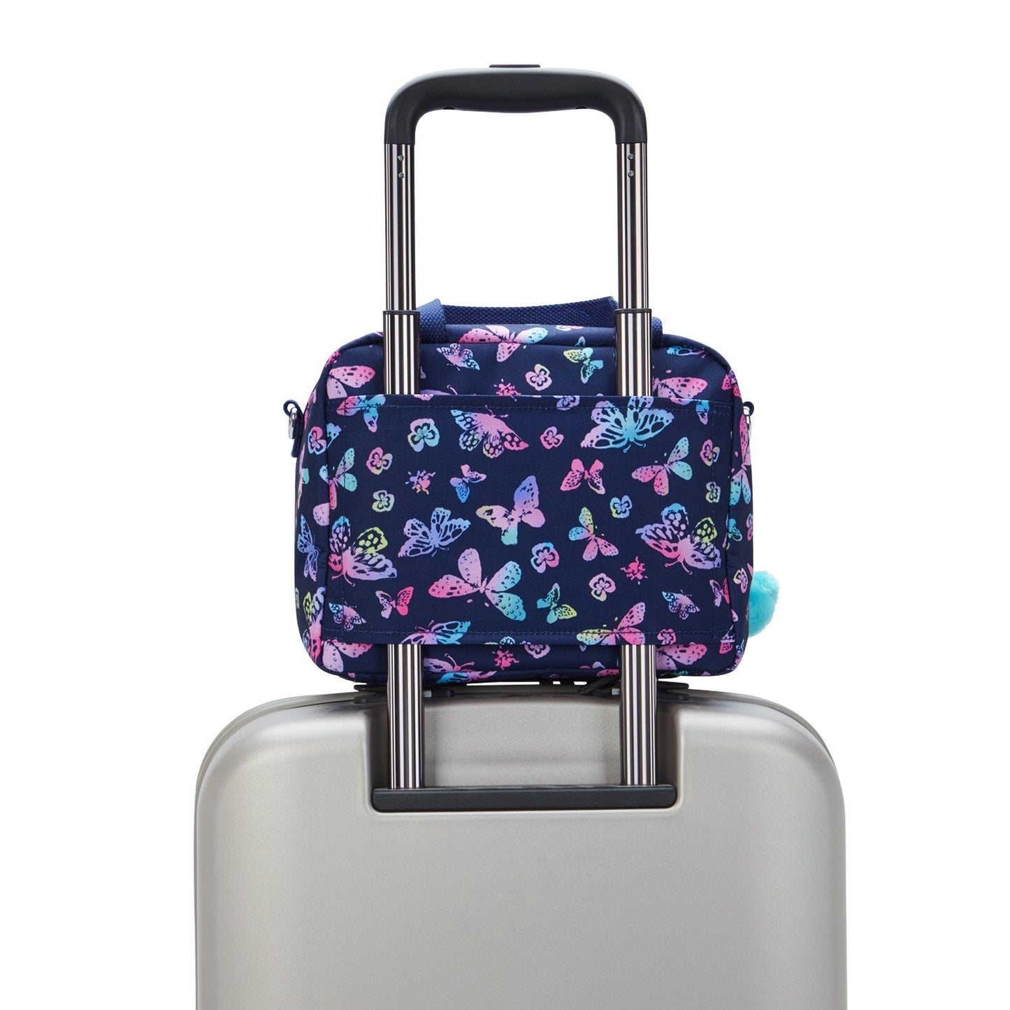 Kipling Miyo Butterfly Fun Large Lunch Bag with Trolley Sleeve C2I2989-F5K
